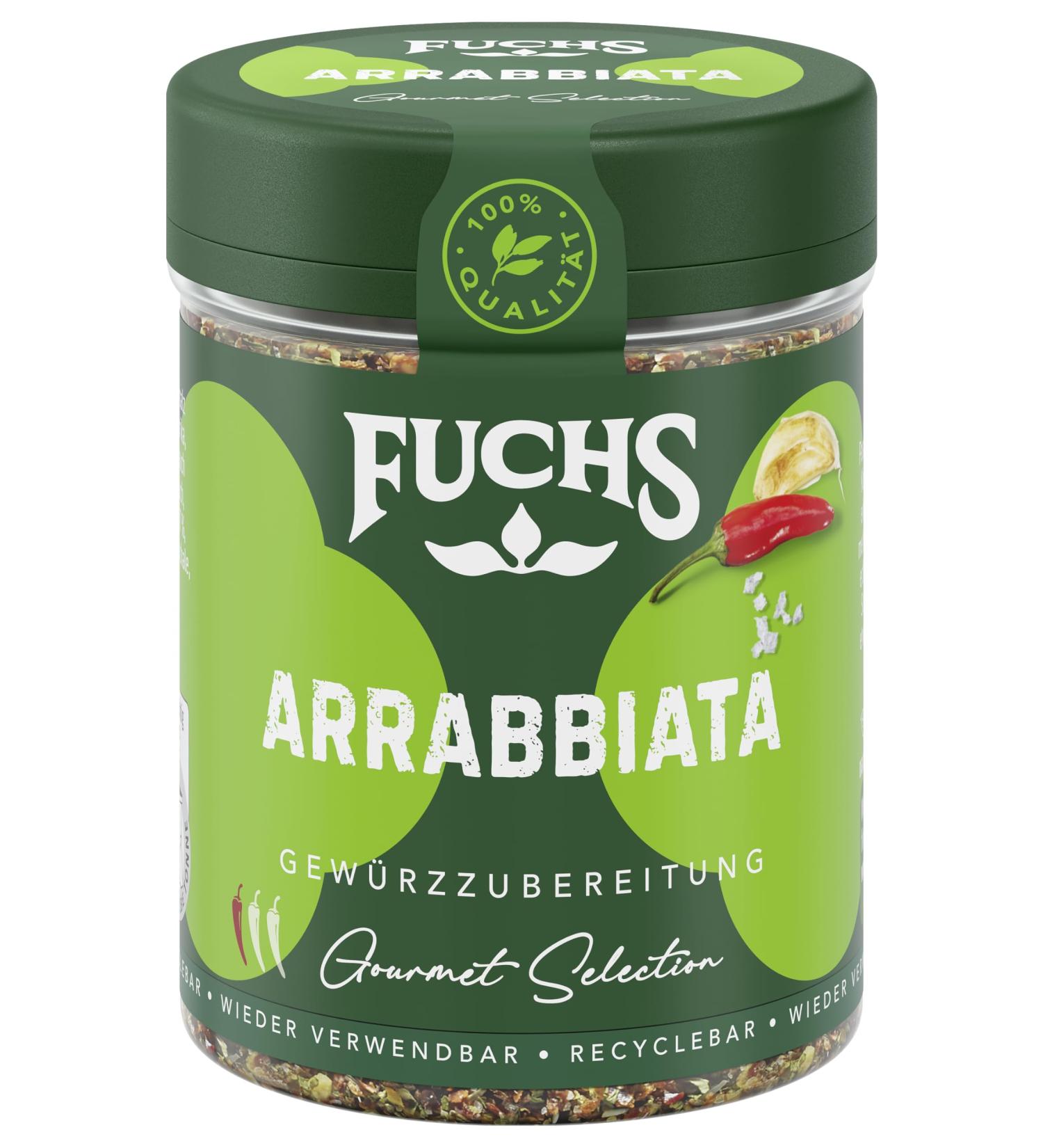 Buy Fuchs Spice Preparation Arrabbiata 50g - Authentic Italian Flavor for International Shipping - Buy Online on GoSupps.com