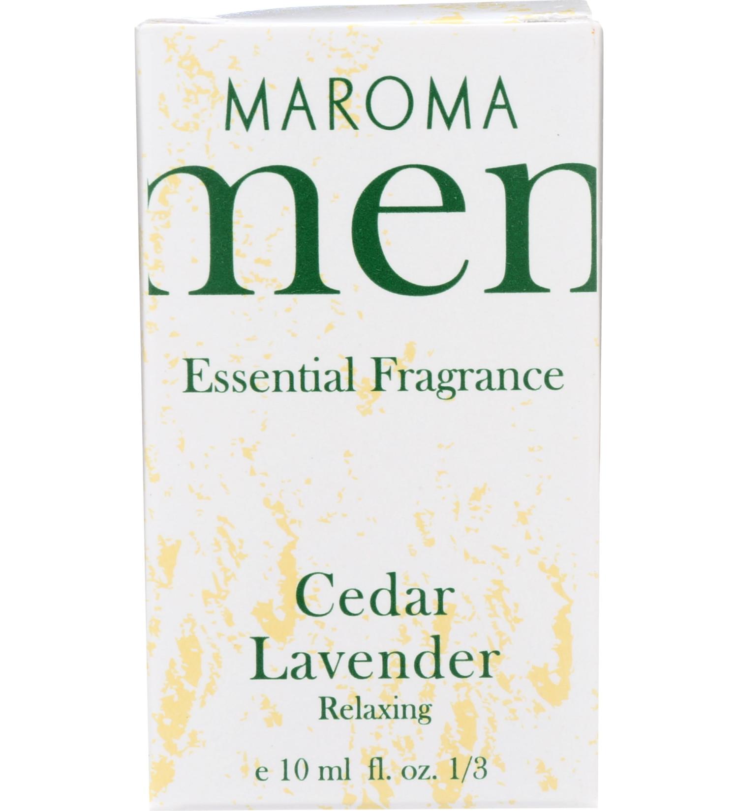 MAROMA Cedar Lavender Perfume 0.33 FZ - Buy Online on GoSupps.com