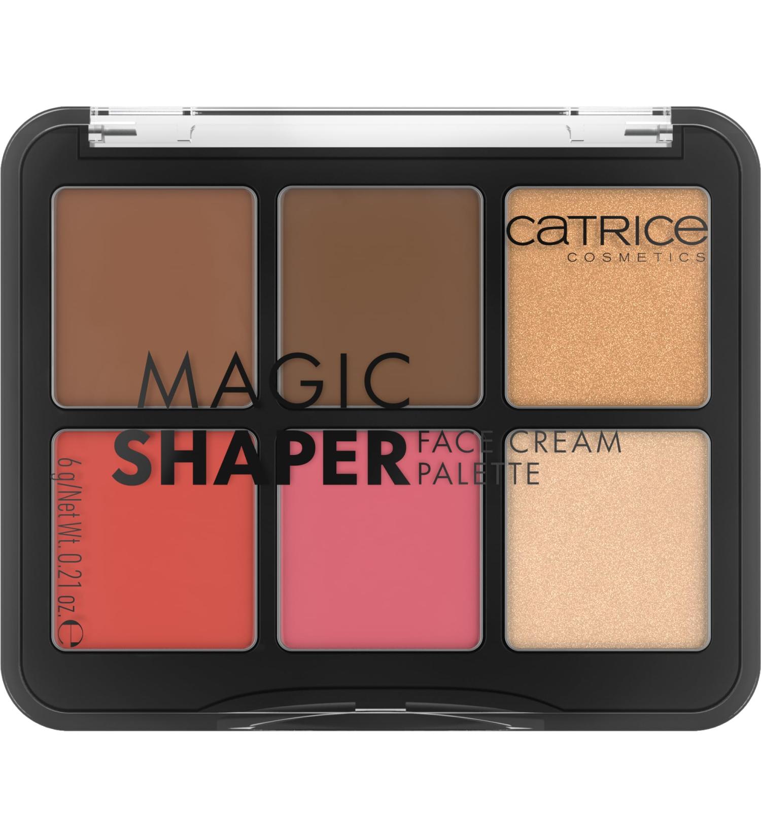 Catrice Magic Shaper Face Cream Palette No. 010 - Multicolored Vegan Rouge Palette (6g) | Natural Alcohol-Free & Paraben-Free Makeup - Buy Online on GoSupps.com