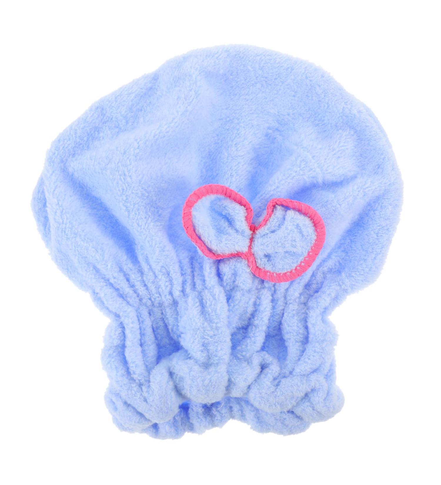 POPETPOP Microfiber Hair Drying Cap Shower Cap Hair Drying Cap Fast Drying Cap Shower Head Elasticity Elastic Shower - Buy Online on GoSupps.com