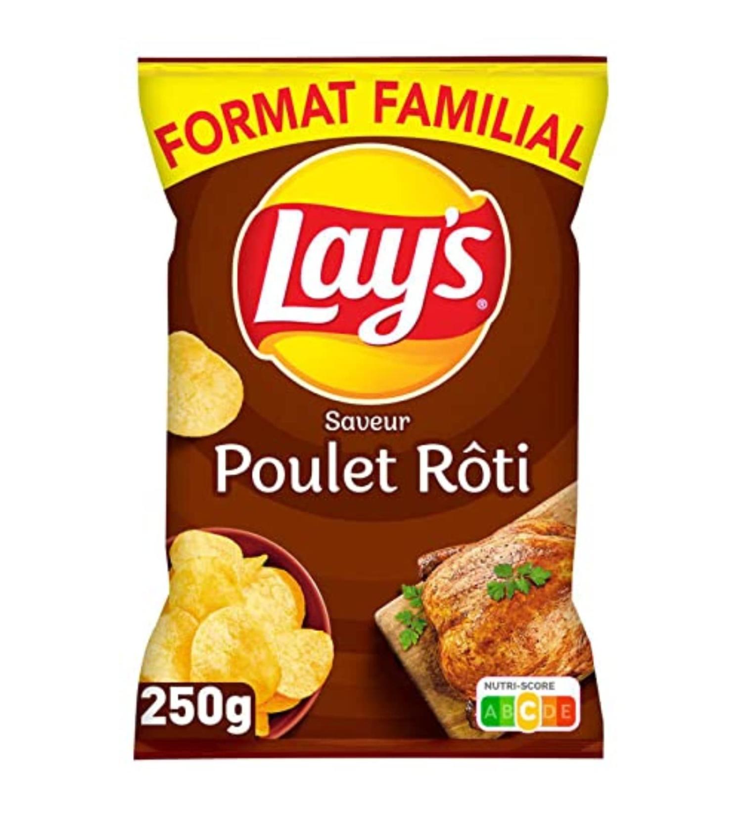 Chips - Roasted chicken flavor - 250g
