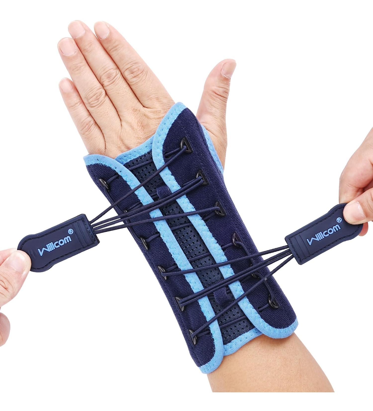 Willcom Wrist Bandage for Men & Women - Carpal Tunnel Syndrome Pain Relief & RSI Treatment (Left Hand Size L) - Buy Online on GoSupps.com