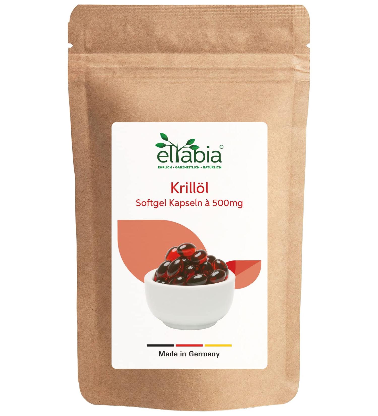 Premium Krill Oil Capsules 500 | High Dose 1500mg Daily | Rich in Omega 3 6 9 & Astaxanthin - International Shipping - Buy Online on GoSupps.com