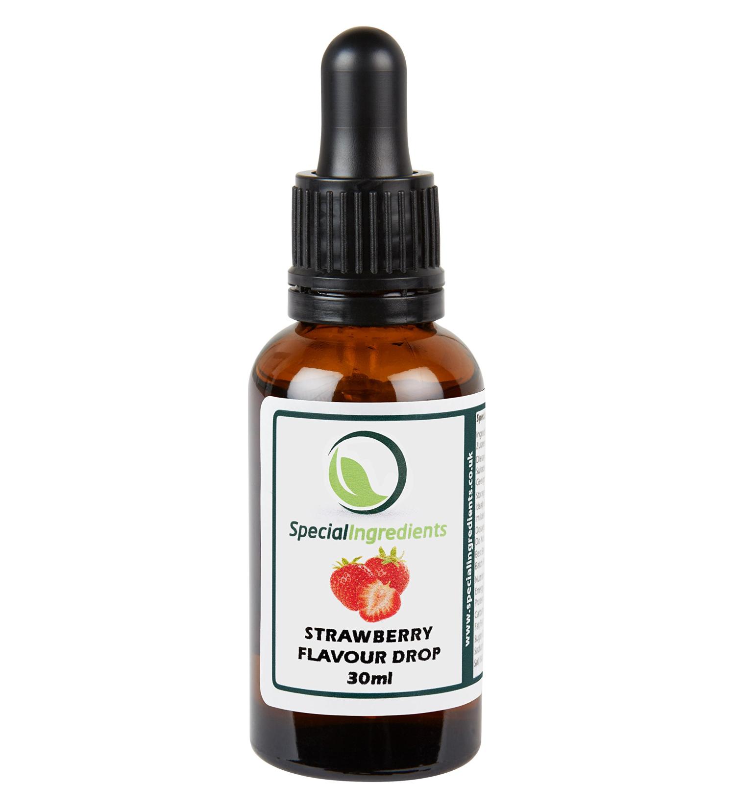 Special Ingredients Strawberry Flavour Drop 30ml (German labels and instructions)