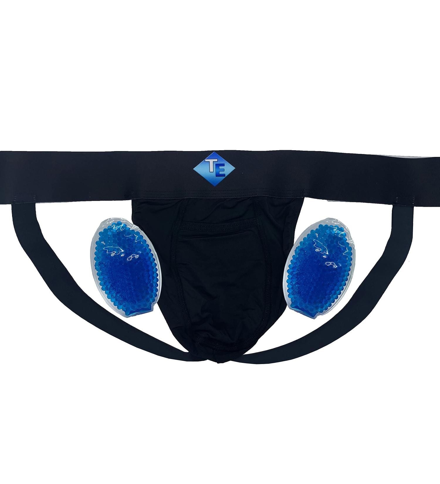 Test-Eeze Vasectomy Jockstrap with Ice Packs - Extra Large Black XL - Buy Online on GoSupps.com