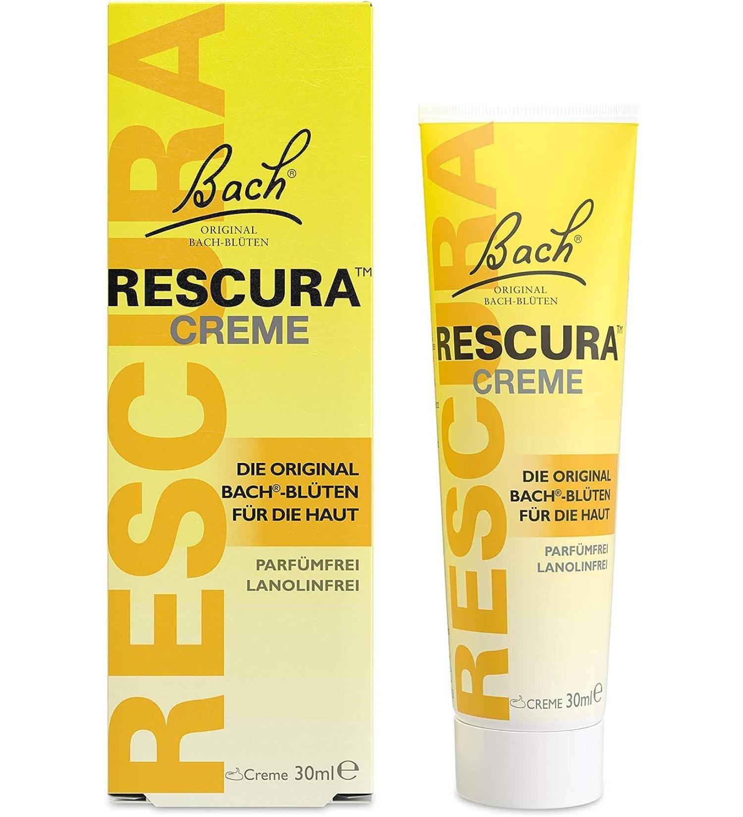 Original Bach RESCUE Cream | Moisturizing Hand Skin & Face Care - 30g | International Shipping Available - Buy Online on GoSupps.com