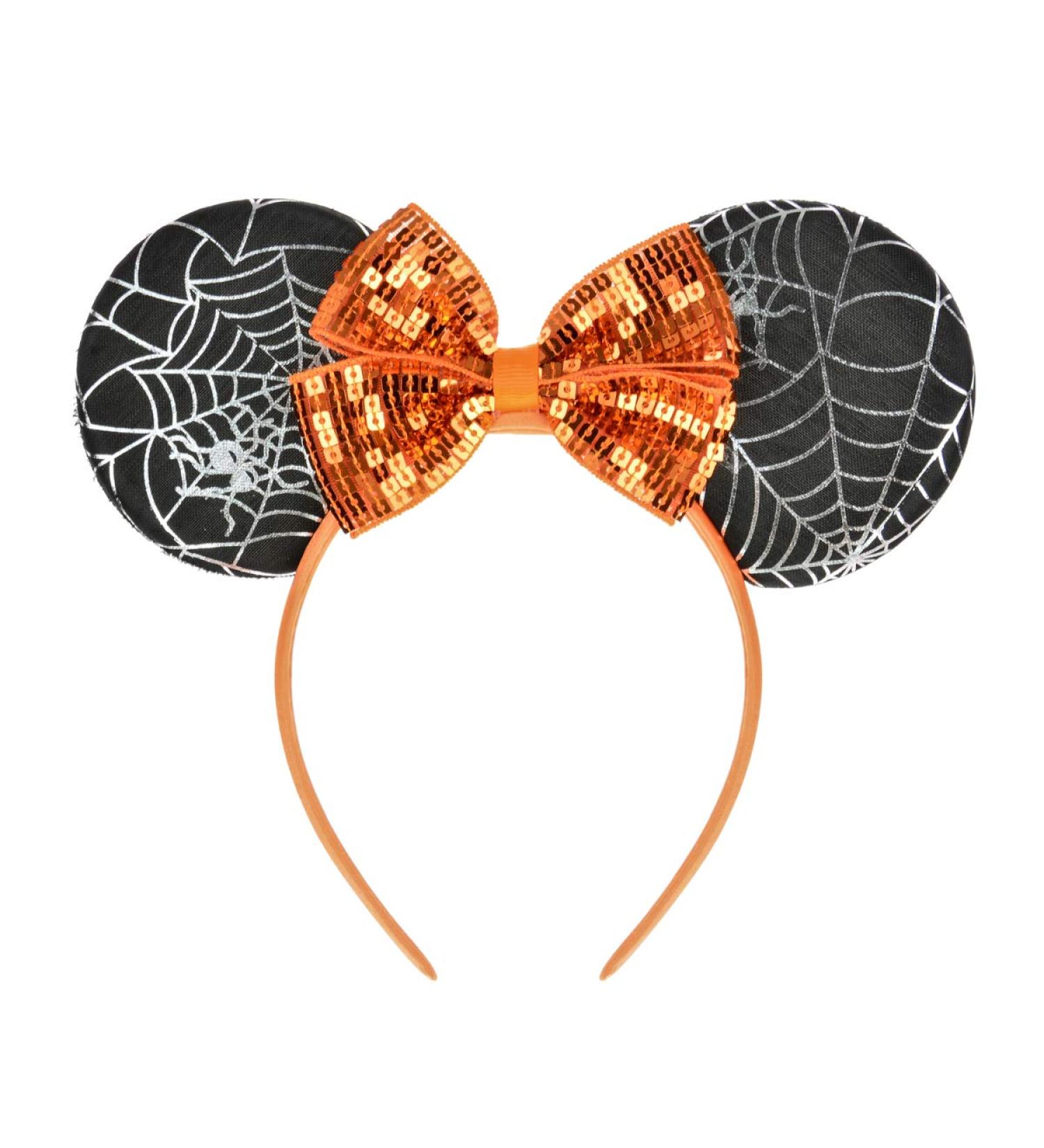 Miaow Black Mouse Ears Headband with Butterfly Sequin Hair Clasp - Halloween Party Accessory - Buy Online on GoSupps.com