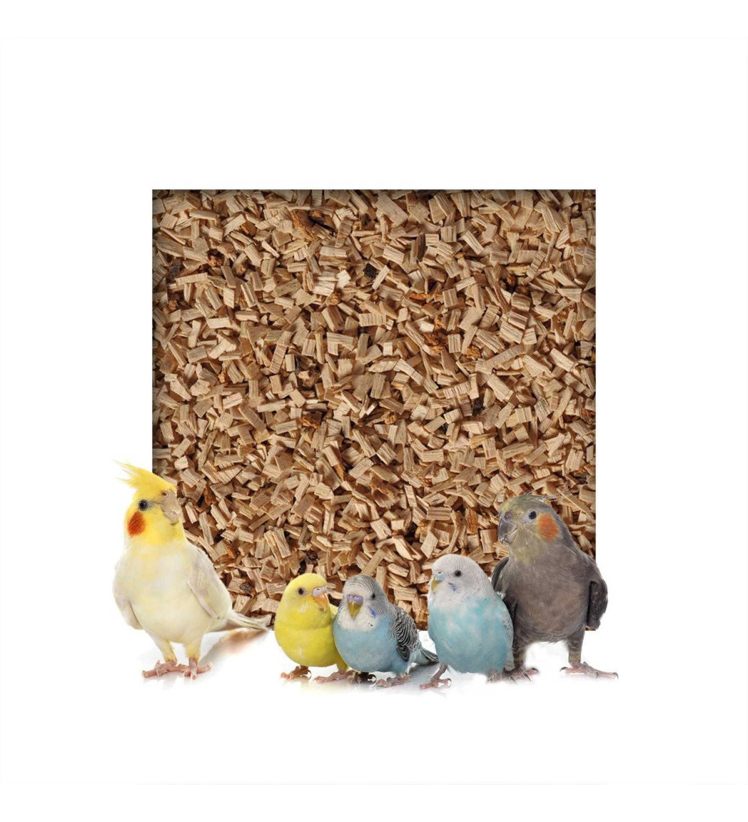 Kiesknig 20kg beech wood granulate bird sand substrate terrarium sand bedding terrarium sand animal bedding grain size medium 3.0-5.0 mm