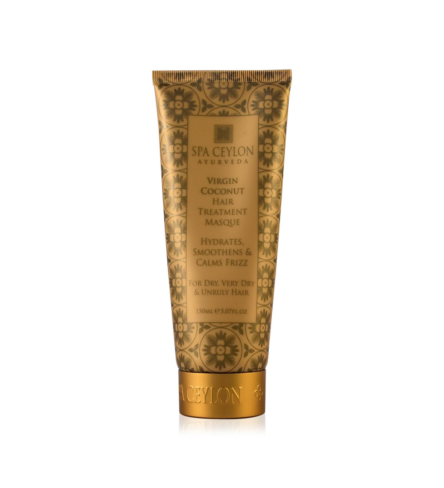 SPA CEYLON Virgin Coconut Hair Treatment Masque | Deep Conditioning | Hair Repair | 100% Vegan & Vegetarian | Best for Dry - Buy Online on GoSupps.com