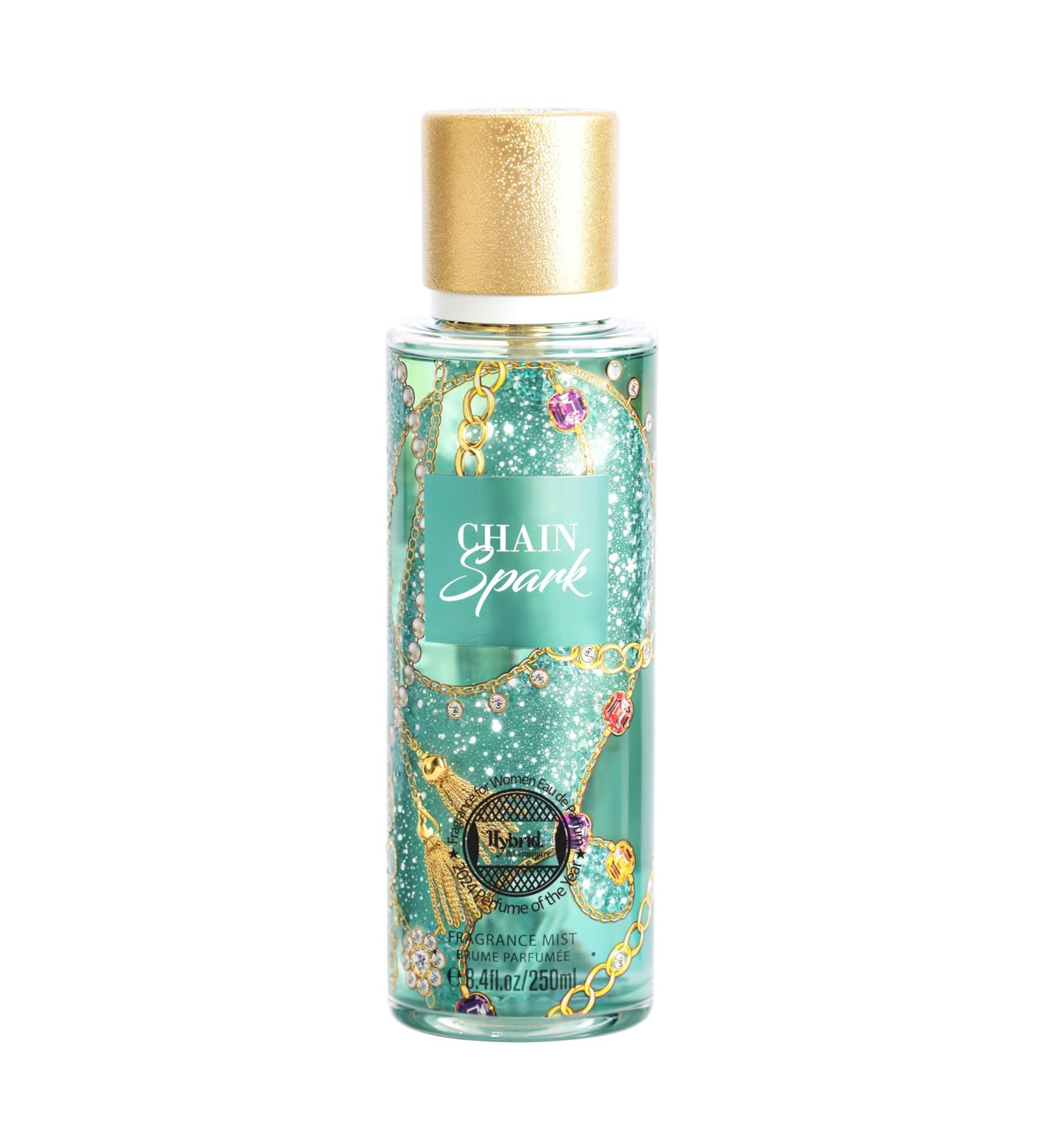 Hybrid & Company Women Chain Spark Body Fragrance Mist Brume Parfumee 250Ml Chain Spark 8.4 Fl Oz (Pack of 1) - Buy Online on GoSupps.com
