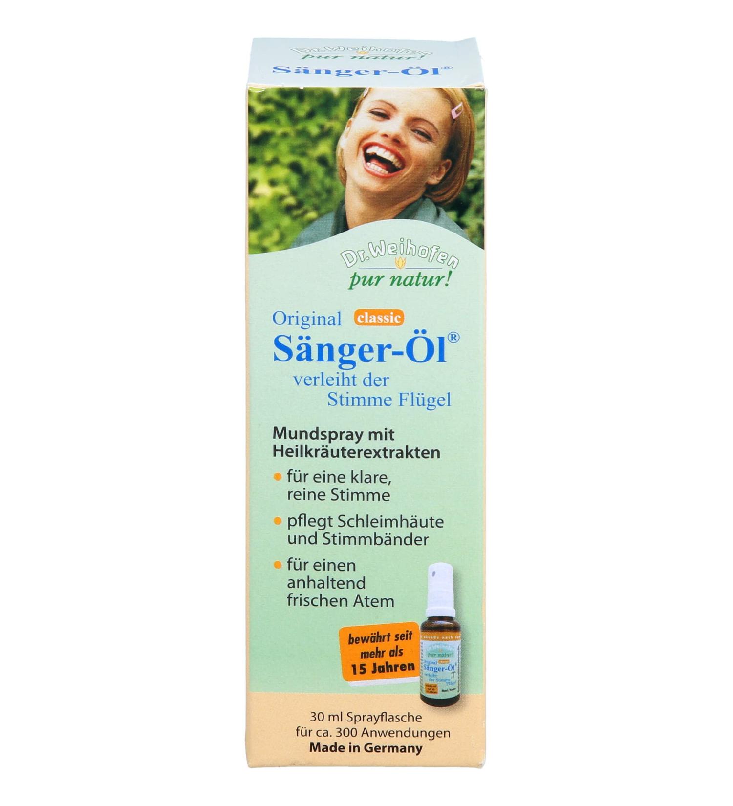 Dr. Weihofen Singer Oil - Pure Nature Essential for Global Shipping | Premium Quality - Buy Online on GoSupps.com