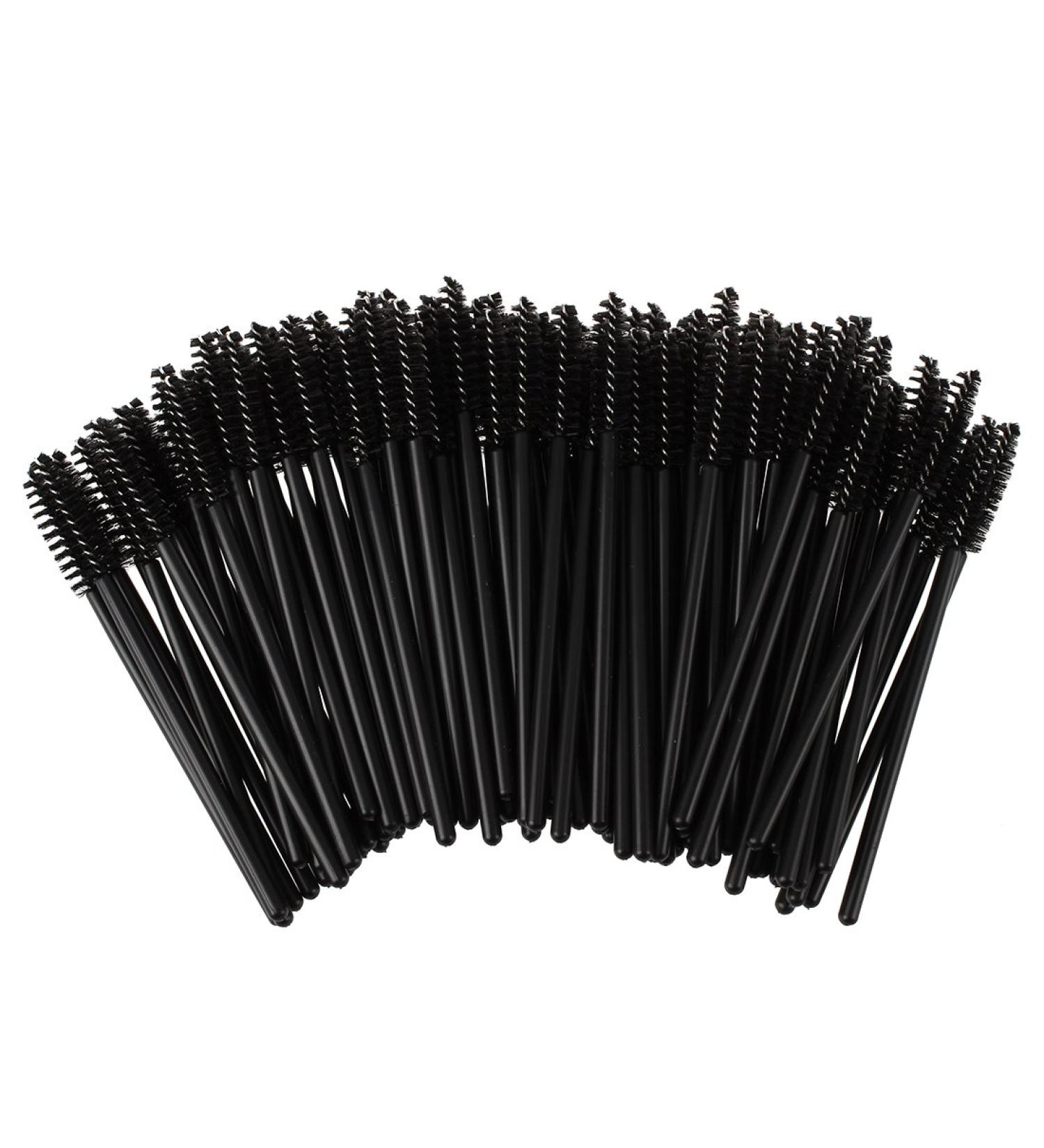 Lot de 100 applicateurs de mascara jetables pour cils noirs - Buy Online on GoSupps.com