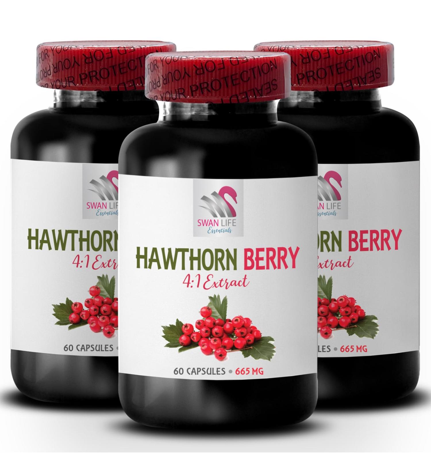 hawthorn extract supplement - HAWTHORN BERRIES EXTRACT - berry supplement antioxidant supplement for women hawthorn energy pills organic hawthorn berry extract capsules 3 Bottle 180 Capsules - Buy Online on GoSupps.com