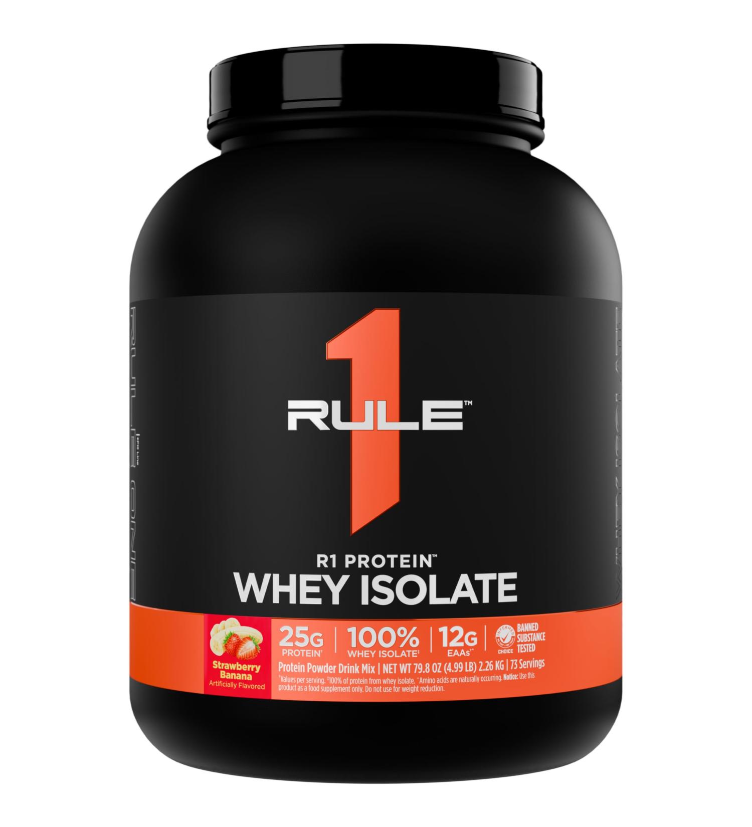Rule One R1 Protein Strawberry Banana - 2260g - Buy Online on GoSupps.com