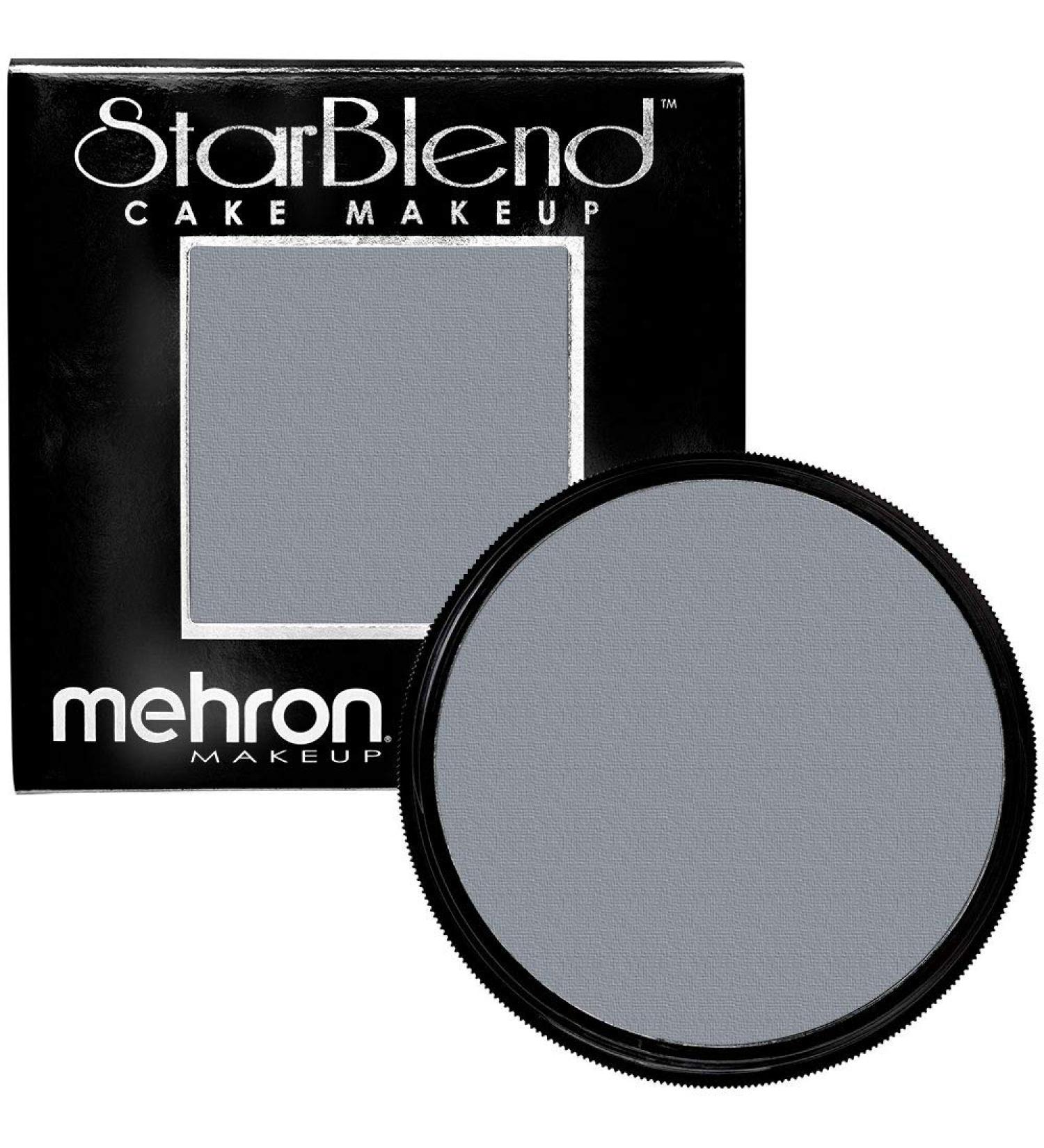 Shop Mehron StarBlend Cake - Light Grey | Premium Face & Body Makeup for All Skin Types - Buy Online on GoSupps.com