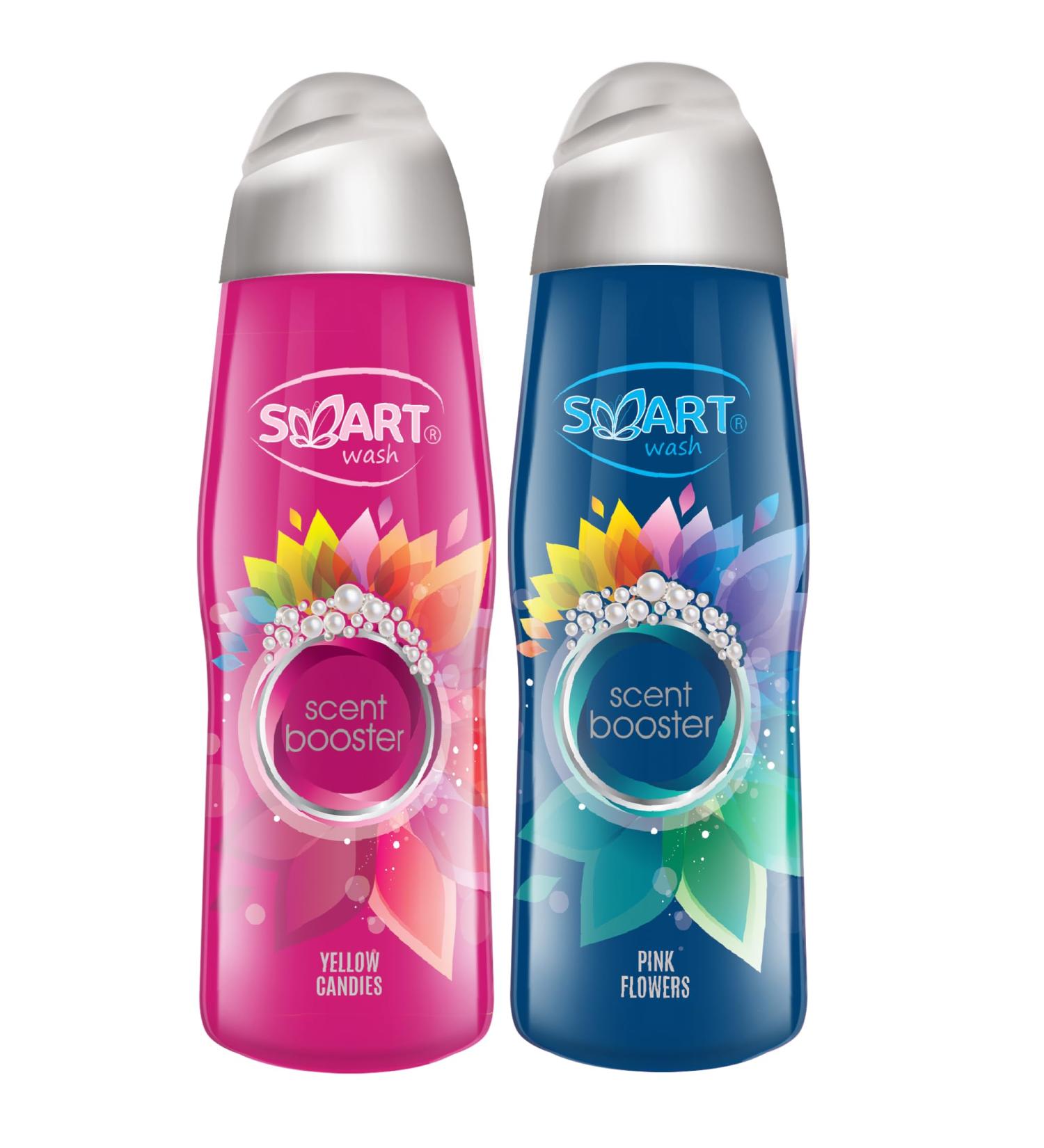 Smart Wash PARFUM 500g - Scent Booster & Fragrance Beads for All Textiles Including Sports Clothing | Long-Lasting Mild Fragrance of Pink Flowers & Yellow Candies - Buy Online on GoSupps.com