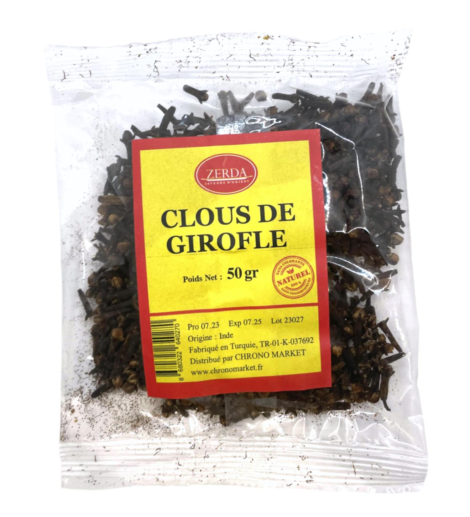 Cloves 50g | ZERDA | High Quality | 100% Natural