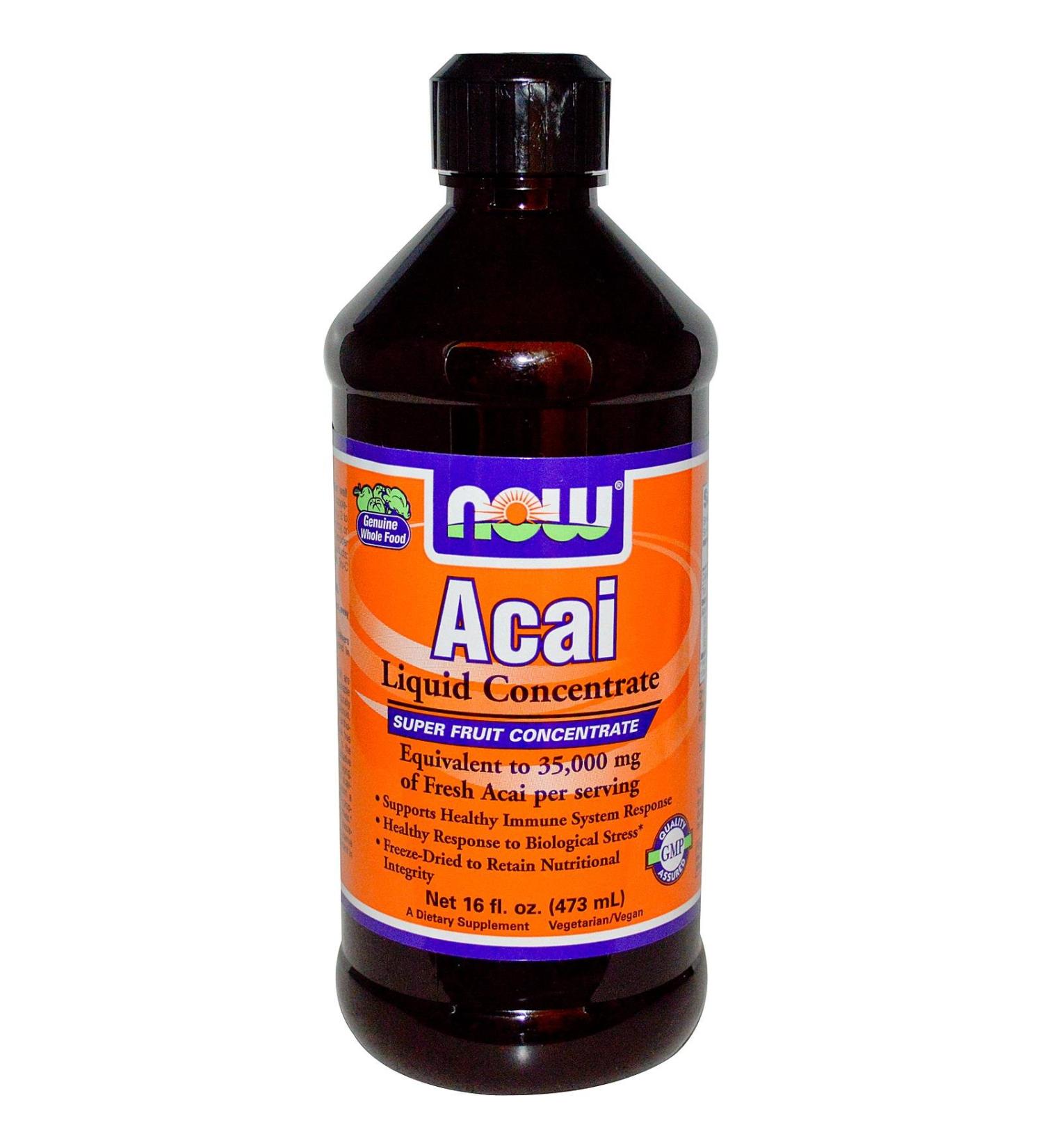 Now Foods Acai Liquid Concentrate 16 fl oz (473 ml)