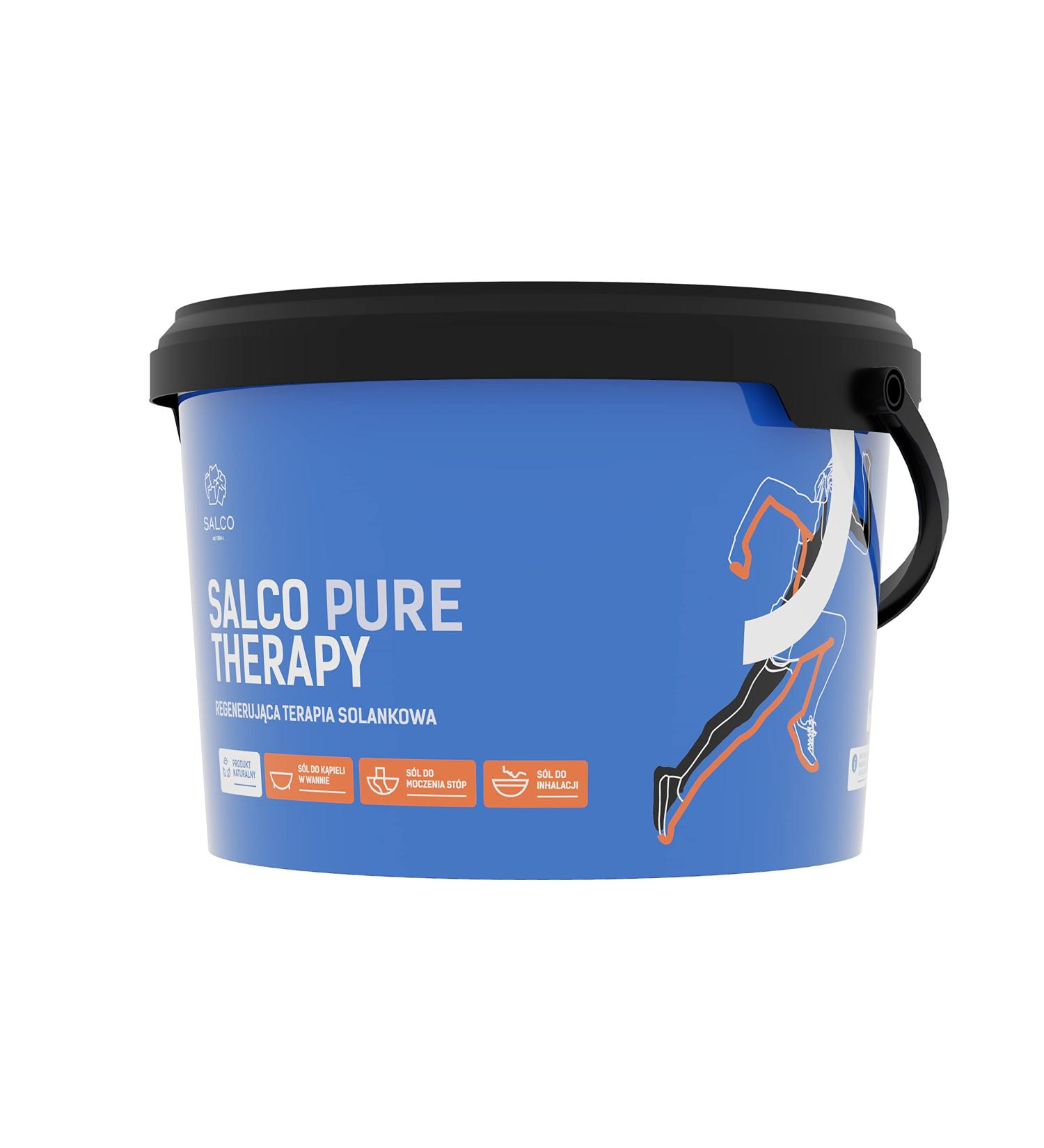 Salco Sport Therapy Bath Salts - 3 kg - Regenerating brine bath for athletes and active people - Buy Online on GoSupps.com