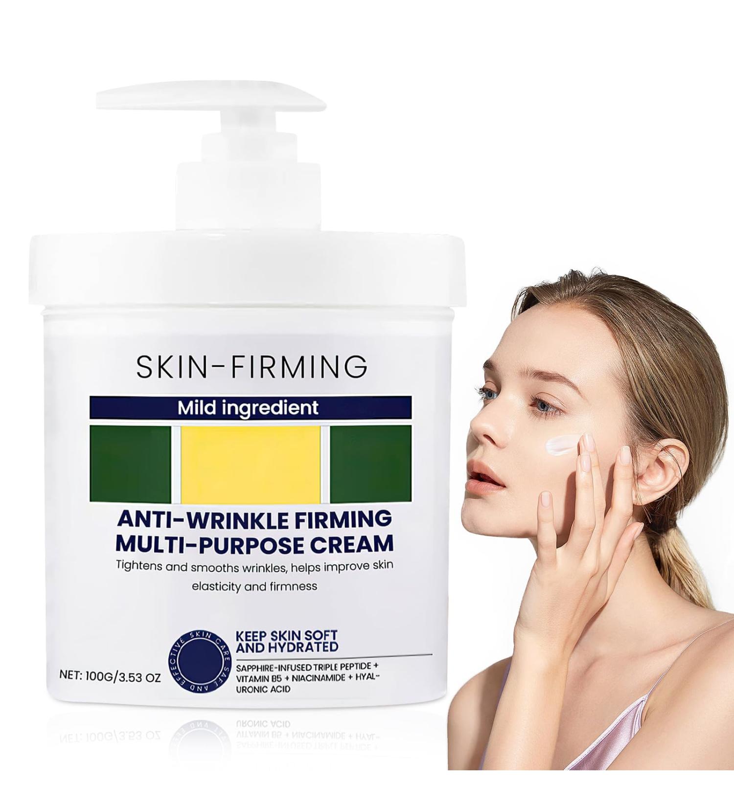 Fugit Advanced Firming Wrinkle Reducing Cream - Multi-Purpose Anti-Wrinkle Body Lotion & Serum for All Skin Types - Buy Online on GoSupps.com