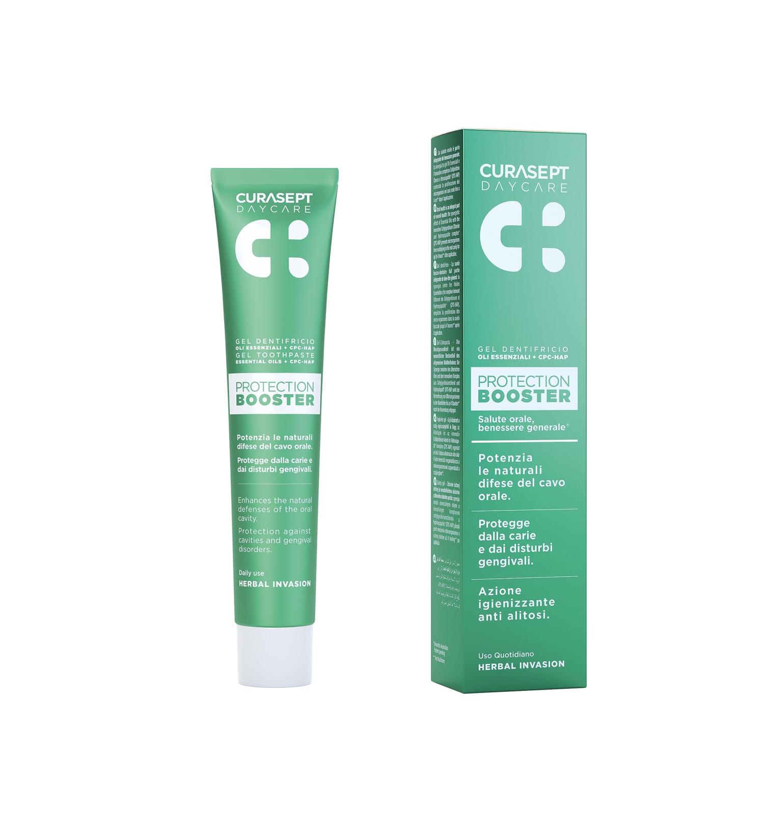 CURASEPT - Daycare Protection Booster Toothpaste - Herbal Invasion 75ml