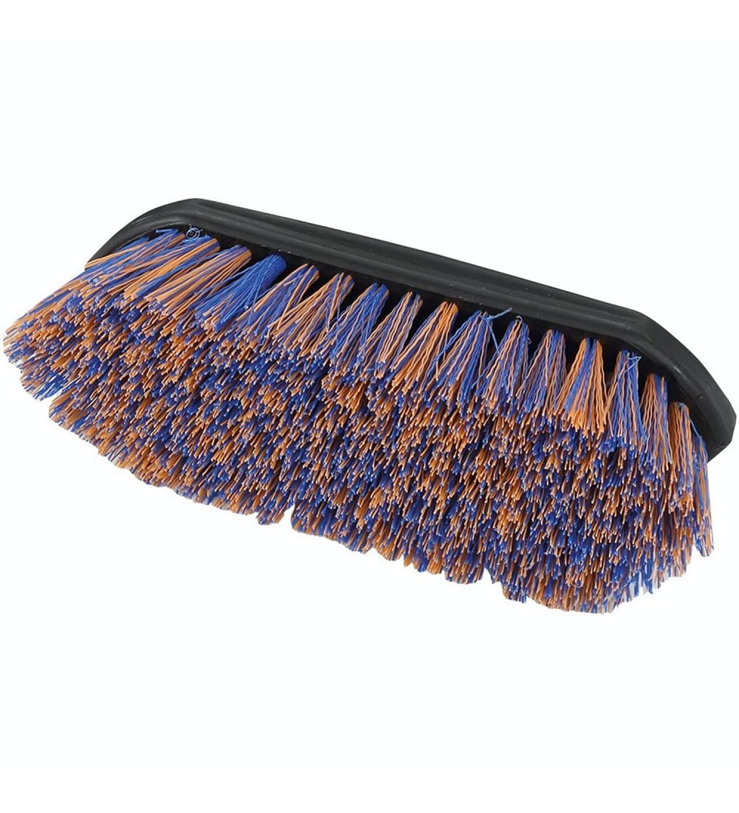 Shires Small Ezi Groom Dandy Brush One Size Blue Orange - Buy Online on GoSupps.com