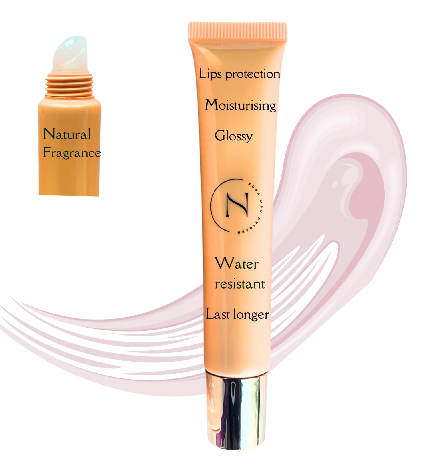 NEYDIAH Vegan Lip Butter Balm | Moisturizer & Healer for All Ages | Glossy Shea Butter Formula | 100% Natural & Bio Ingredients | International Shipping Available - Buy Online on GoSupps.com