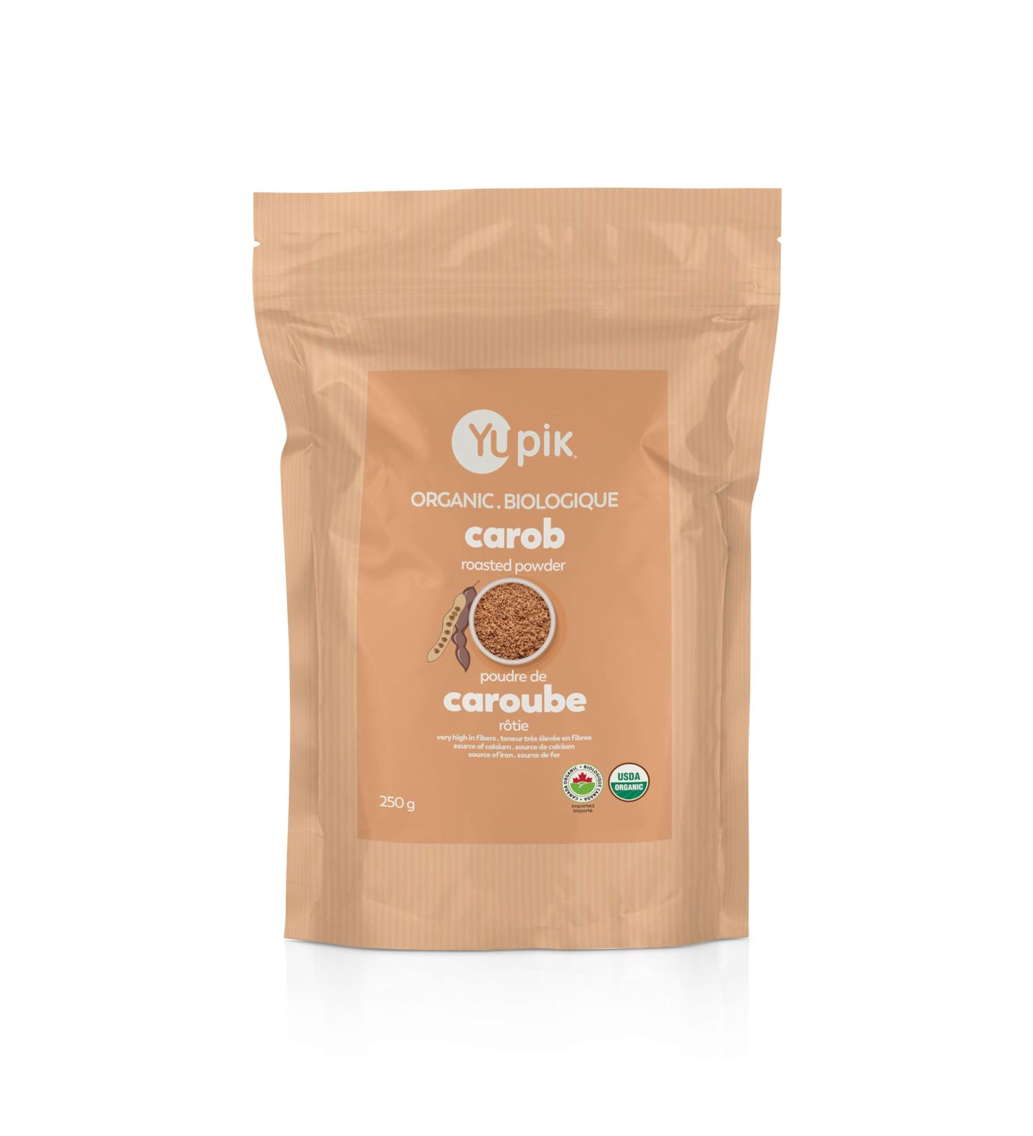 Yupik Organic Roasted Carob Powder Superfood 250g 6 Count 250 g (Pack of 6) - Buy Online on GoSupps.com