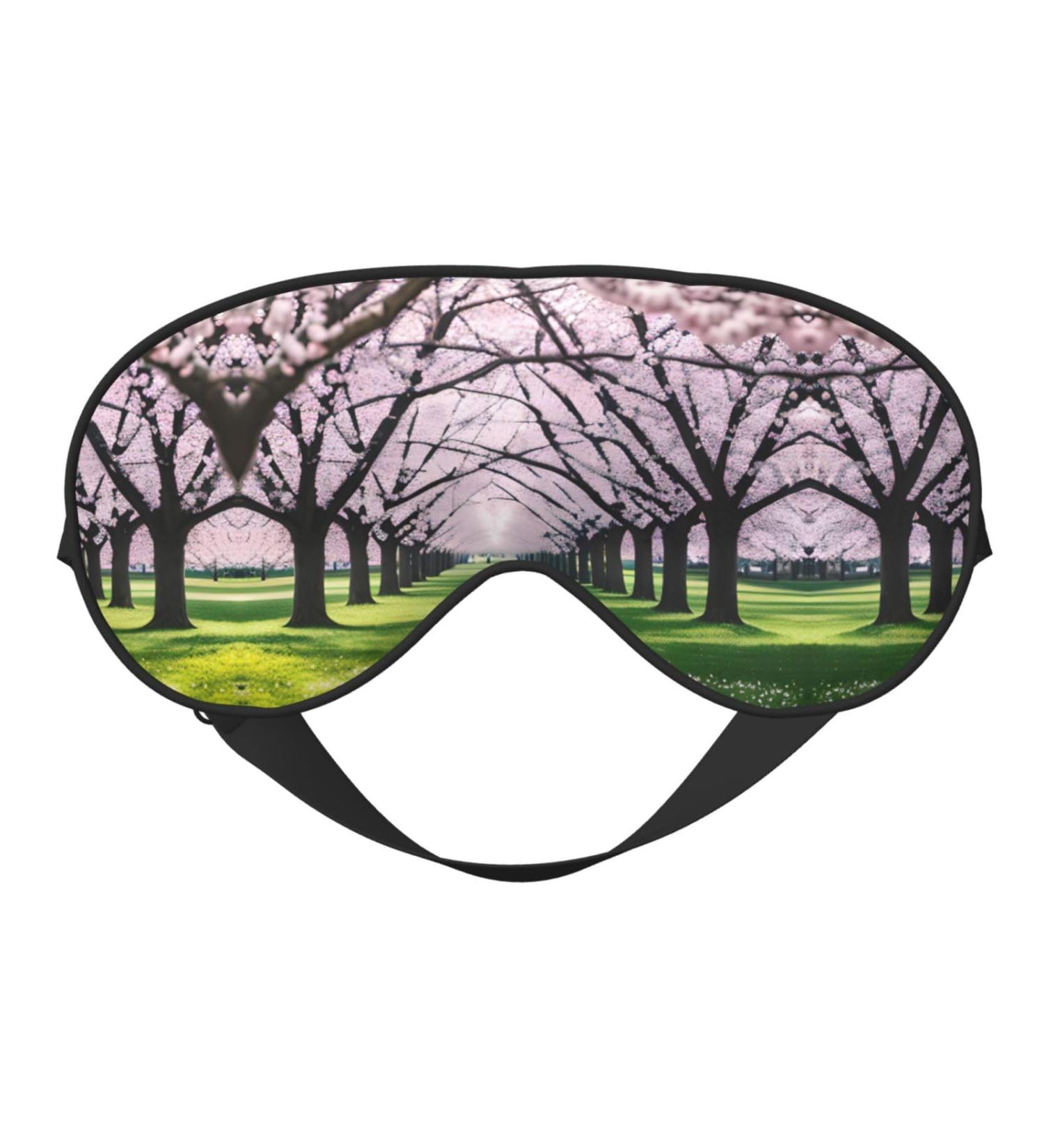 Spring is in The Air Soft Eye Mask Sleeping Mask Breathable Eye Patch for Women Perfect for Travel and Relaxation - Buy Online on GoSupps.com
