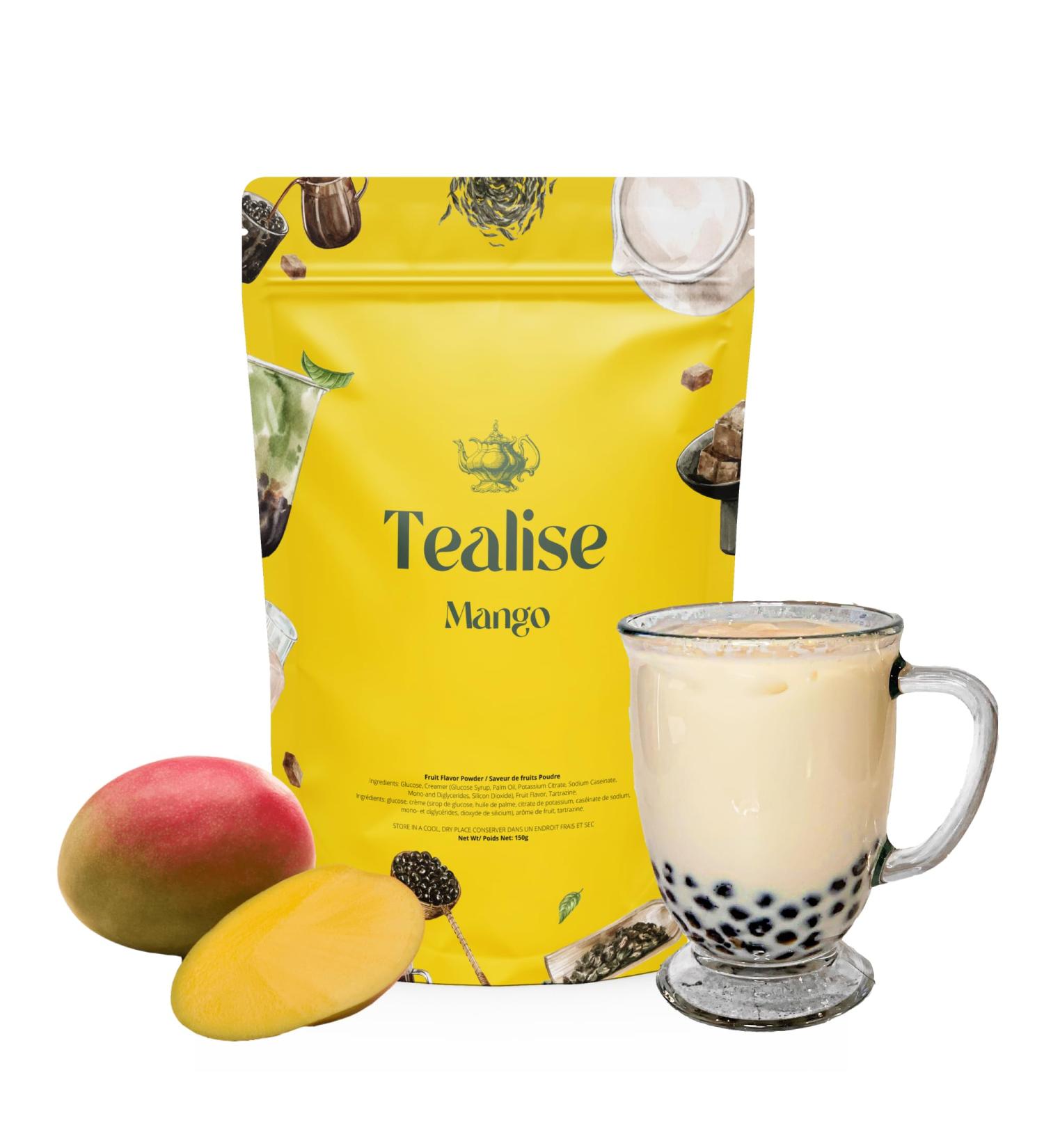 TEAliSe Instant Boba Tea Mix 150g (Mango)