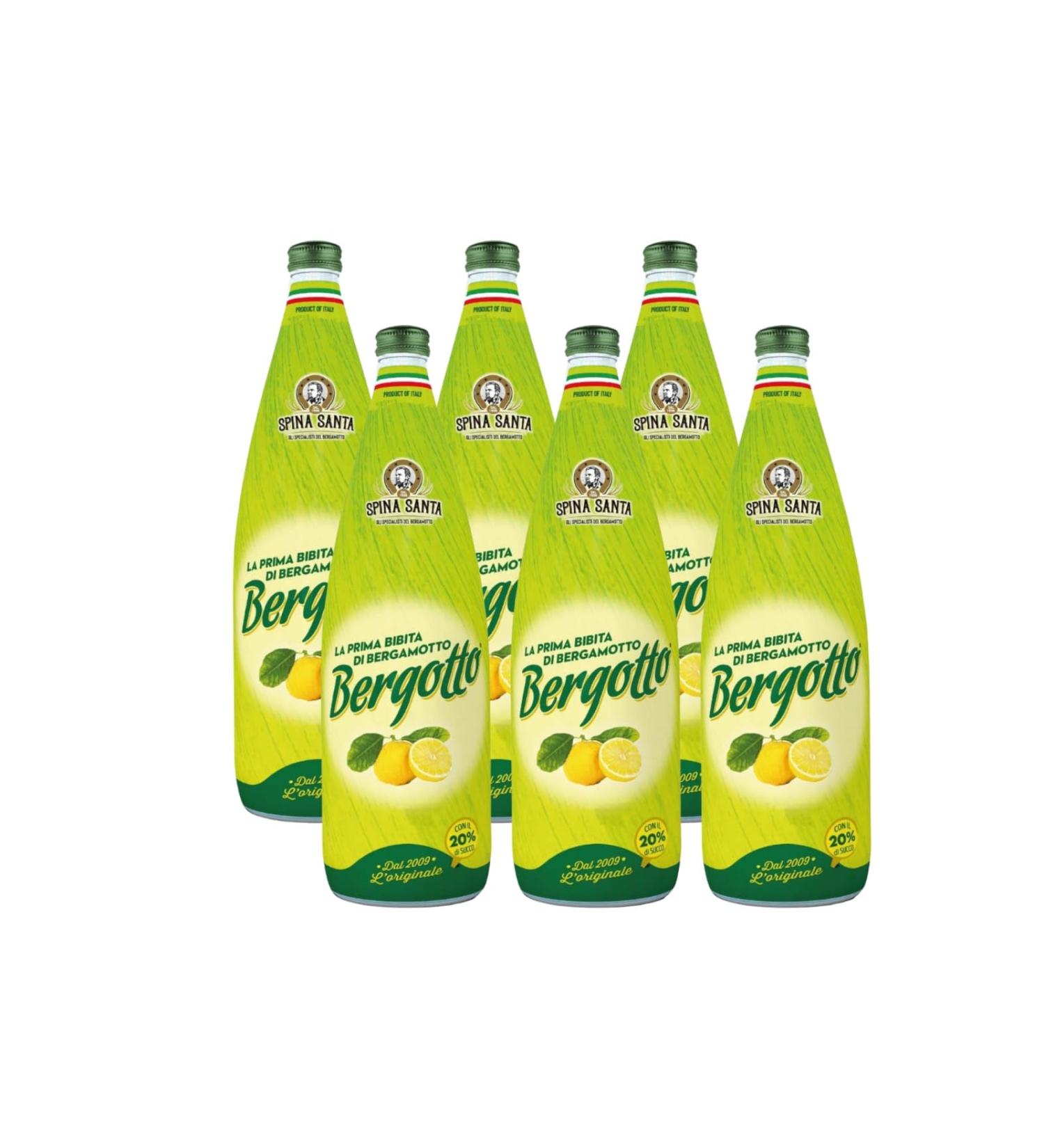La Spina Santa Bergotto the first drink in Bergamot the only one with Essence of Bergamot from Reggio Calabria. 6 bottles of 1 liter