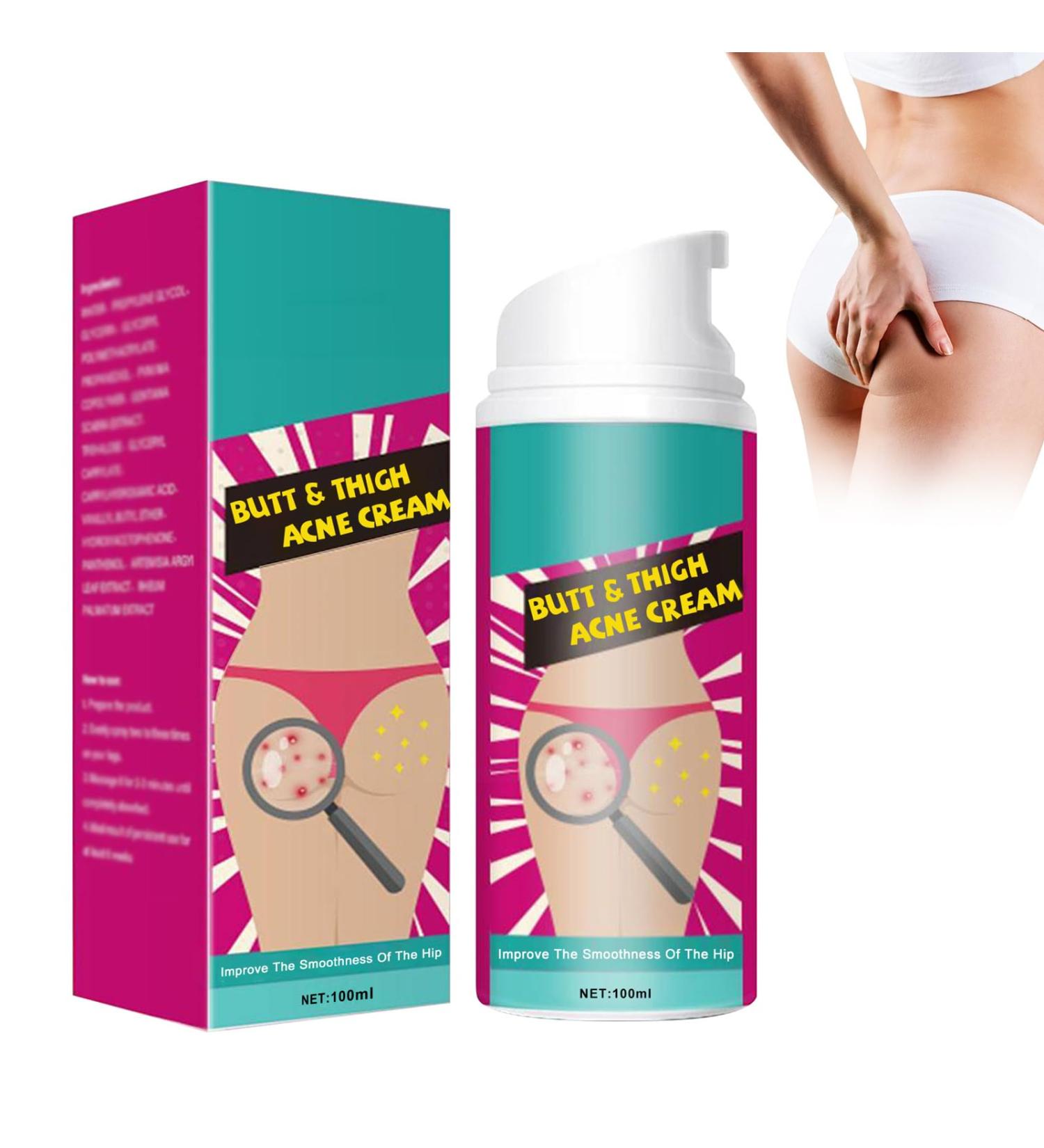 Shantou Yingji Shentiru Poacne cream acne cleansing cream for buttocks and thighs butt acne cream reduces acne acne cream for buttocks buttocks acne and pimples cleansing cream for pimples - Buy Online on GoSupps.com