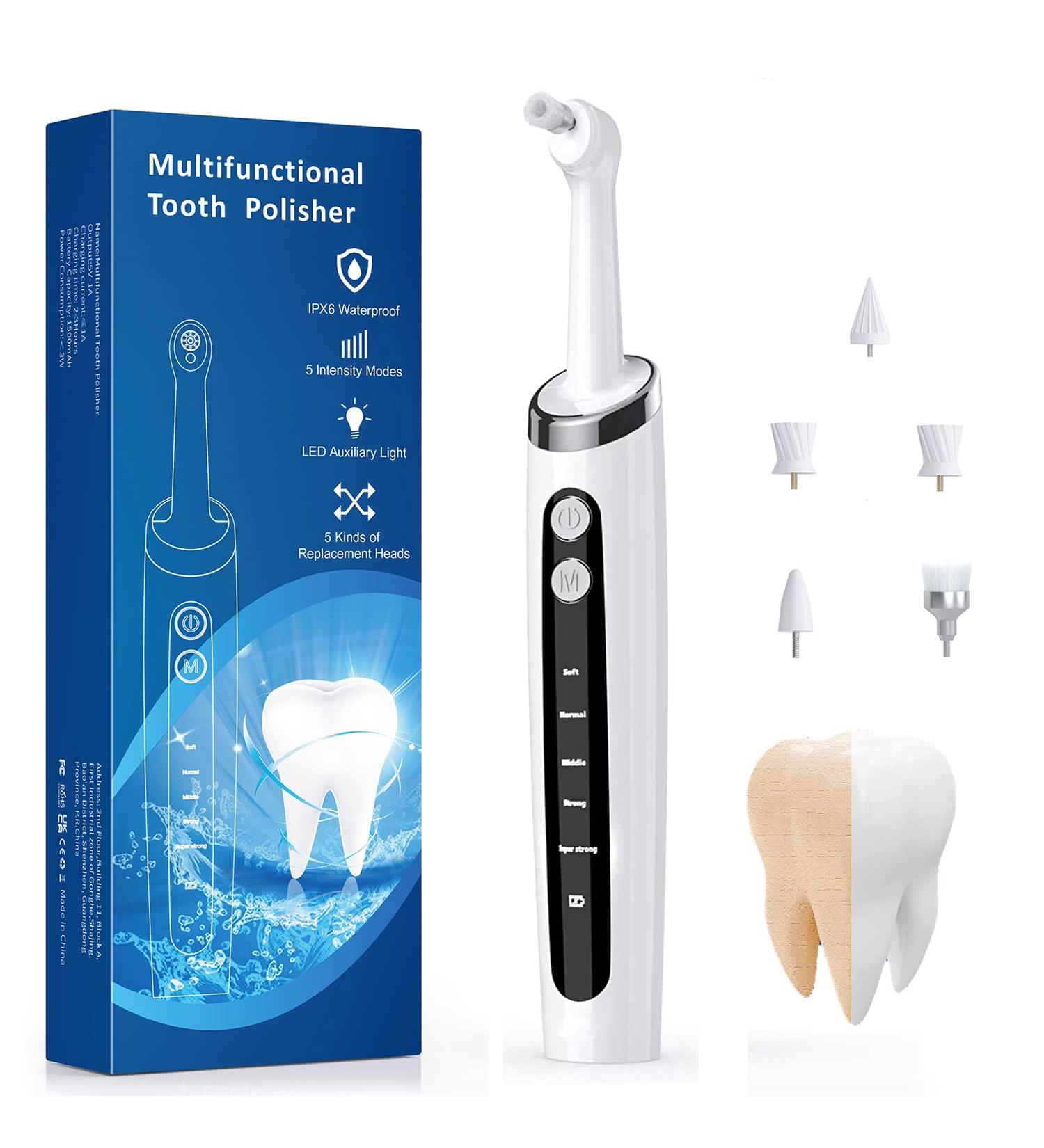 Zoccee Tooth Whitening Set - Effective Teeth Bleaching & Cleaning for Plaque Reduction | International Shipping Available - Buy Online on GoSupps.com
