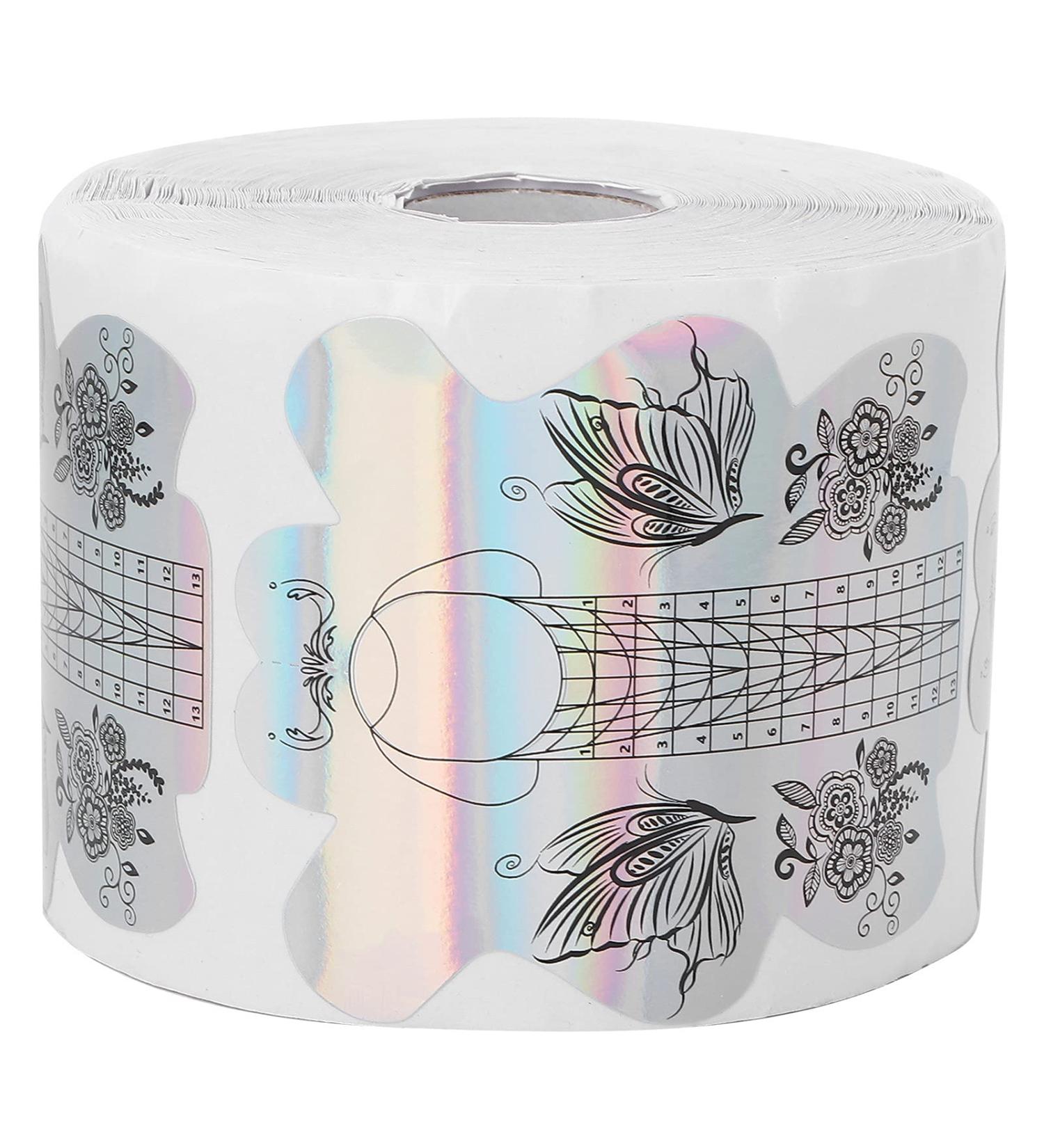 300PC Nail Extension Stickers - Self-Adhesive Nail Art Guides for Beautiful Patterns - Perfect for Women - Buy Online on GoSupps.com