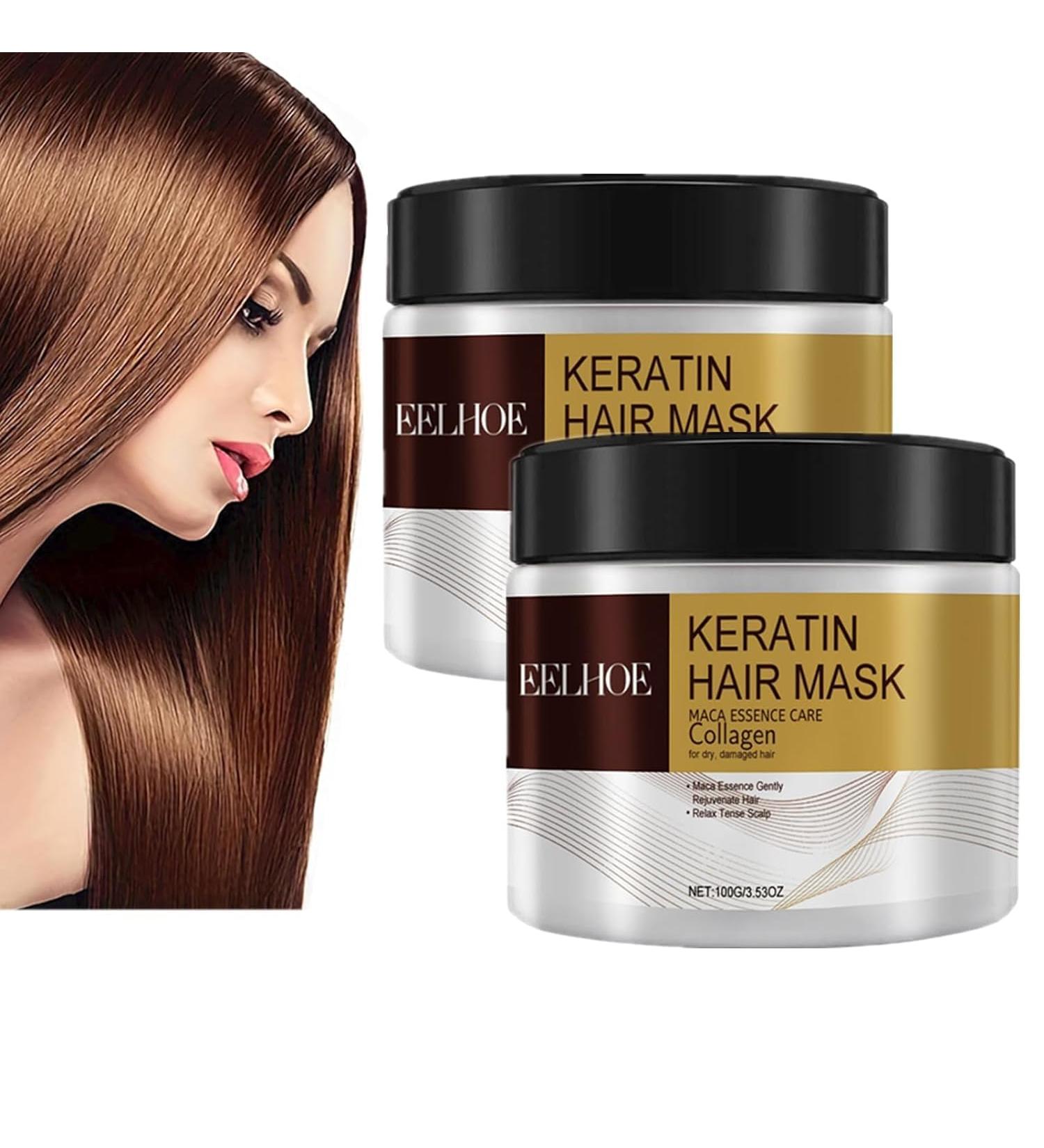 Karsell Collages Hair Treatment & Mask - 100ml Argan Oil Deep Repair for Damaged Hair (2PCs) - Buy Online on GoSupps.com
