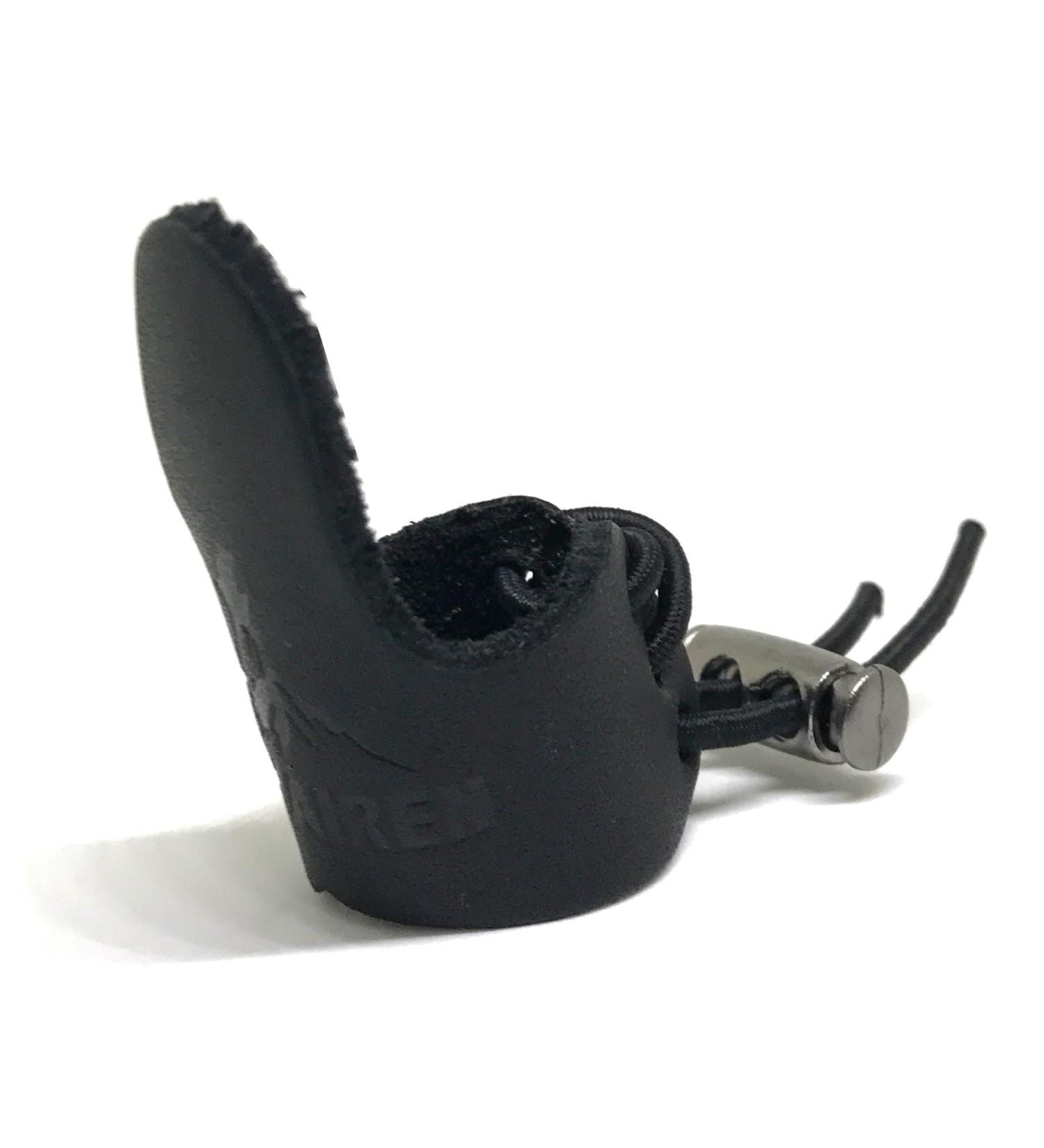 GearGriz Mongolian Archery Thumb Finger Guard - Cow Skin Leather Shooting Glove for Hunting & Target Recurve Bow - Black - Buy Online on GoSupps.com