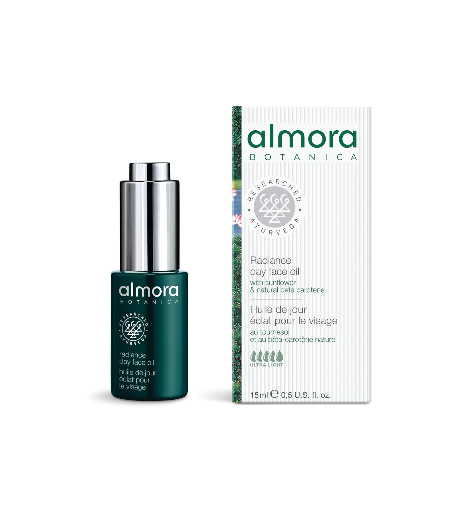 Radiance Day Face Oil 15mL | Hydrating & Brightening Facial Oil for Glowing Skin | Lightweight Non-Greasy Formula with Sunflower Oil & Beta Carotene | Natural Vegan Skincare 0.5 Fl Oz (Pack of 1) - Buy Online on GoSupps.com