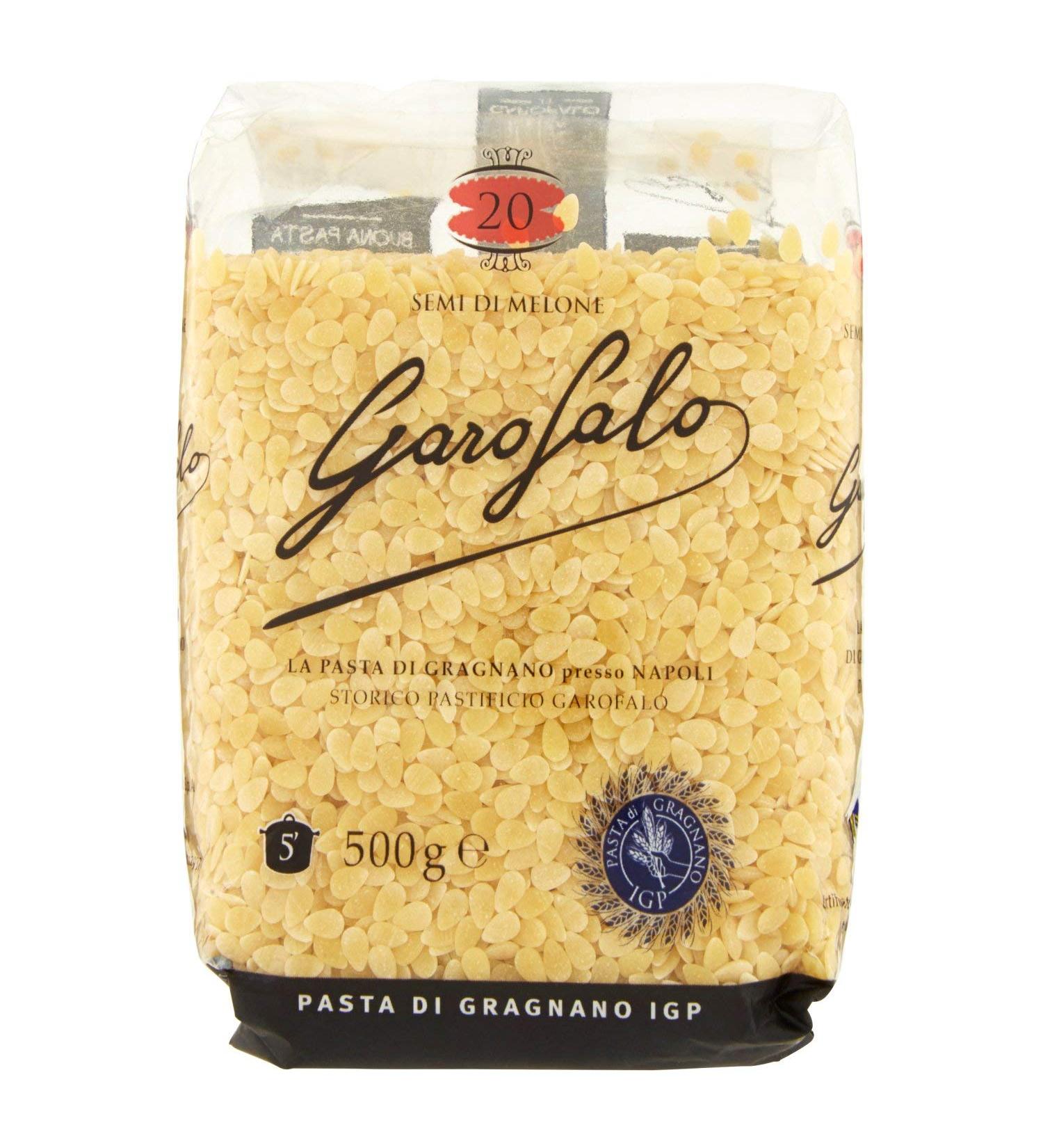 Garofalo Semi De Melone Soup Pasta 500g - High Quality Italian Pasta for Delicious Soups - Buy Online on GoSupps.com