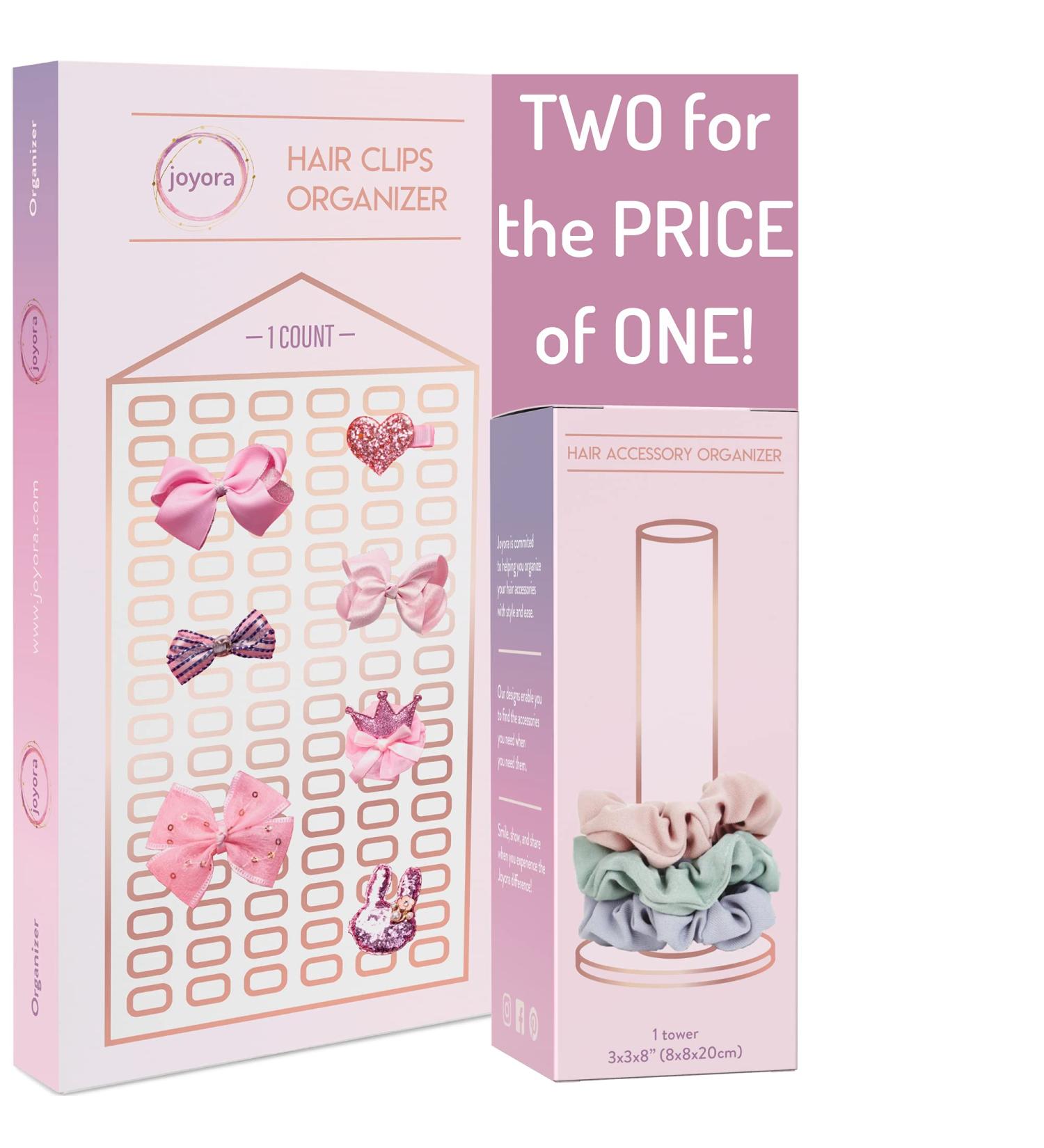 Hair Bow & Scrunchie Holder Stand - Organize & Reduce Stress Easily - Buy Online on GoSupps.com