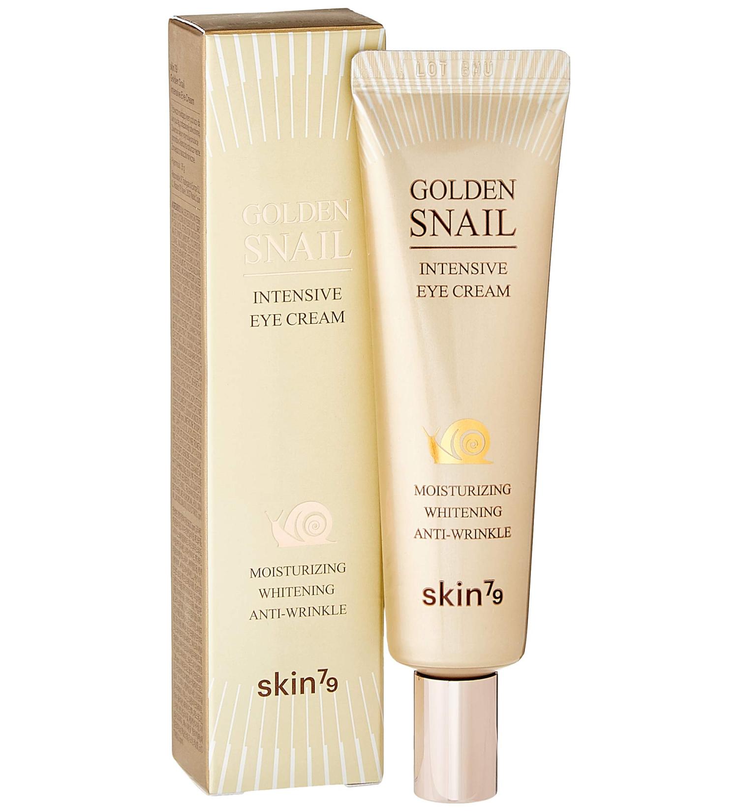 Buy Skin79 Golden Snail Intensive Eye Cream - 35 ml | Anti-Aging Hydrating & Brightening Eye Treatment - International Shipping Available - Buy Online on GoSupps.com