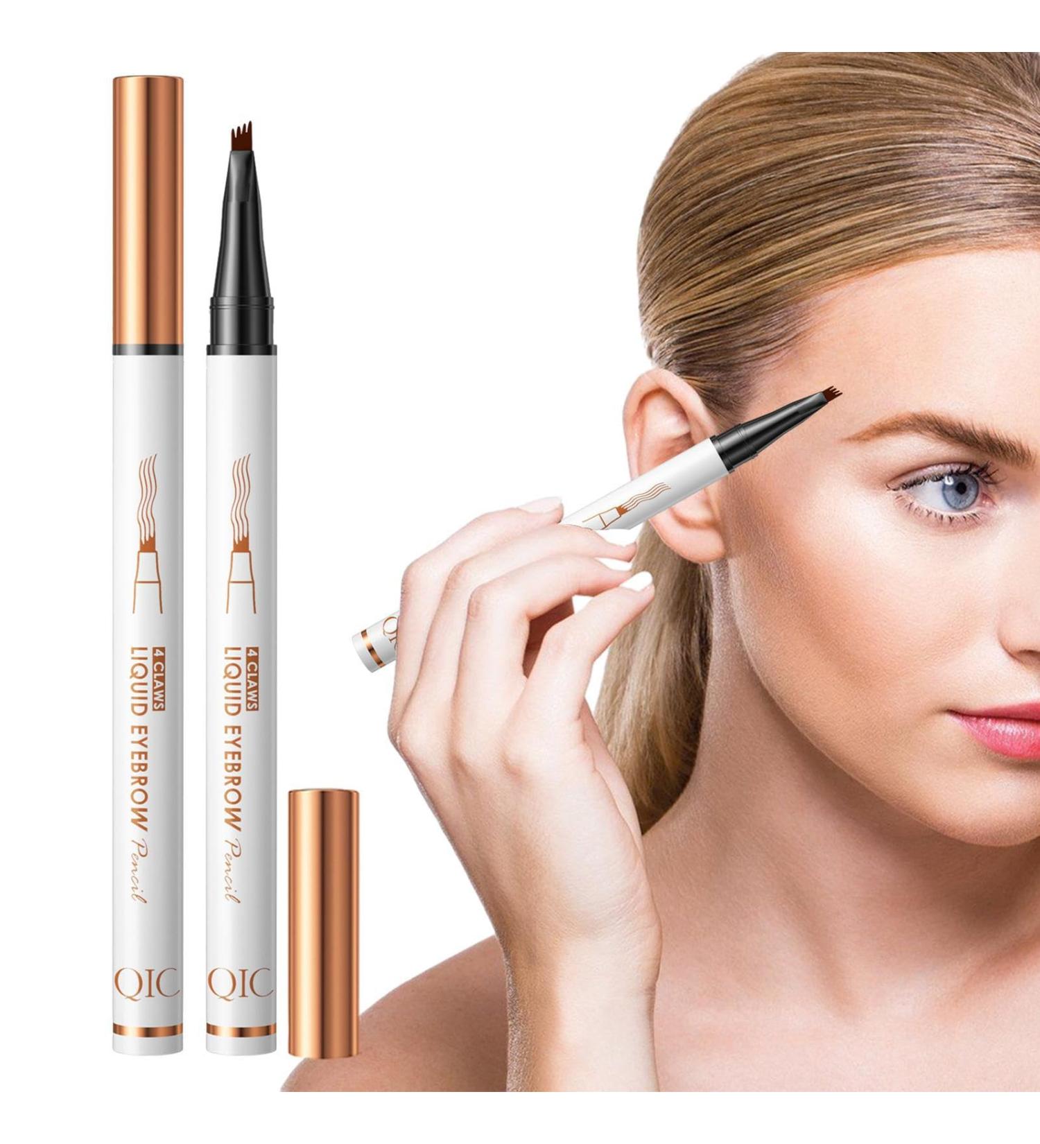 Microblade Eyebrow | -4 Point Eyebrow Microblading with -Fork Tip Applicator - Eyebrow Microblading Eyebrow Pencil Makeup Pens Lift & Snatch Eyebrow Eye Makeup Pochy 3# - Buy Online on GoSupps.com