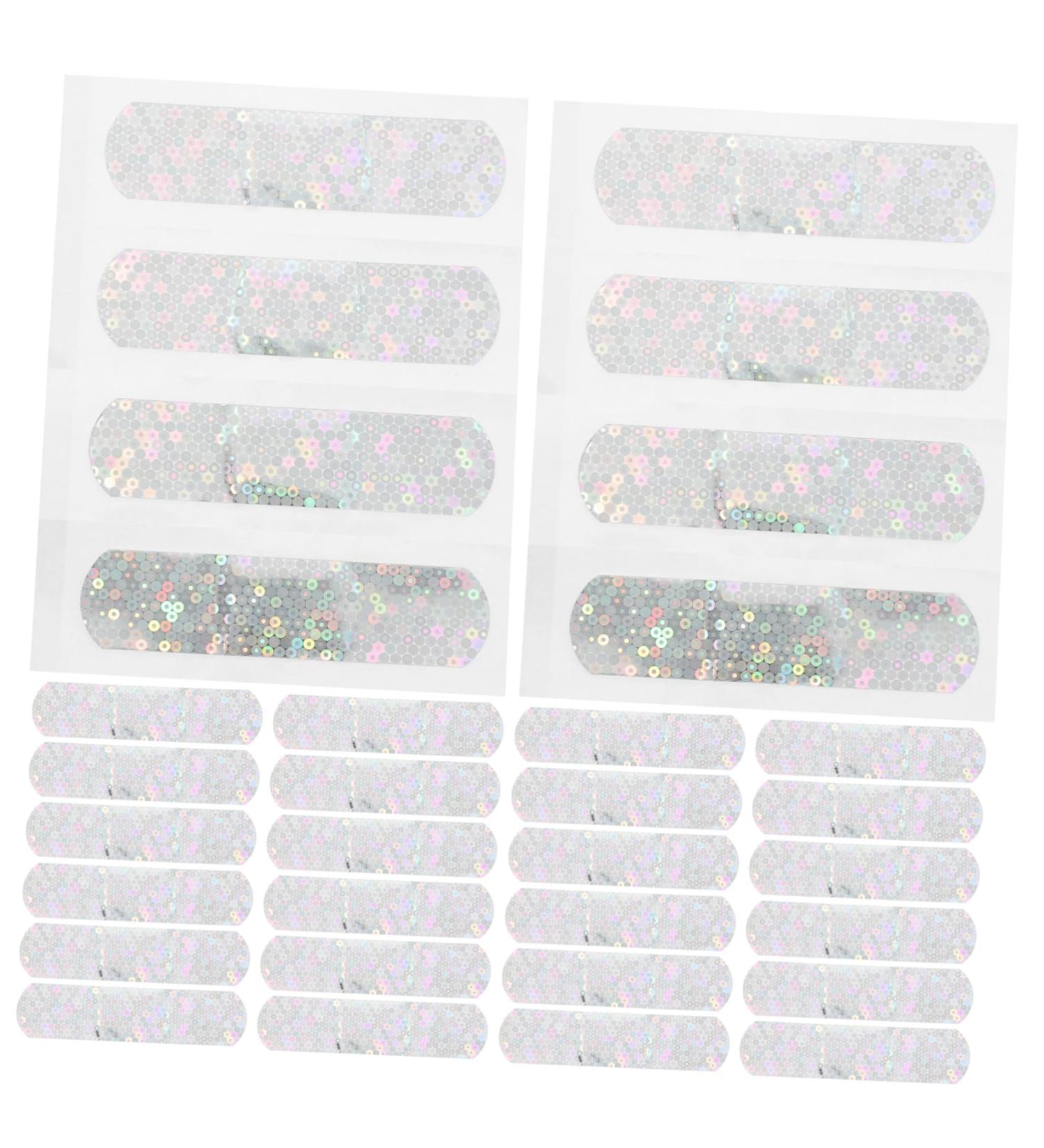 Buy VANZACK 100pcs Glitter Hydrocolloid Bandages Cute Adhesive Strips for Scrapes & Burns | Perfect for Nightclub & Travel - Buy Online on GoSupps.com