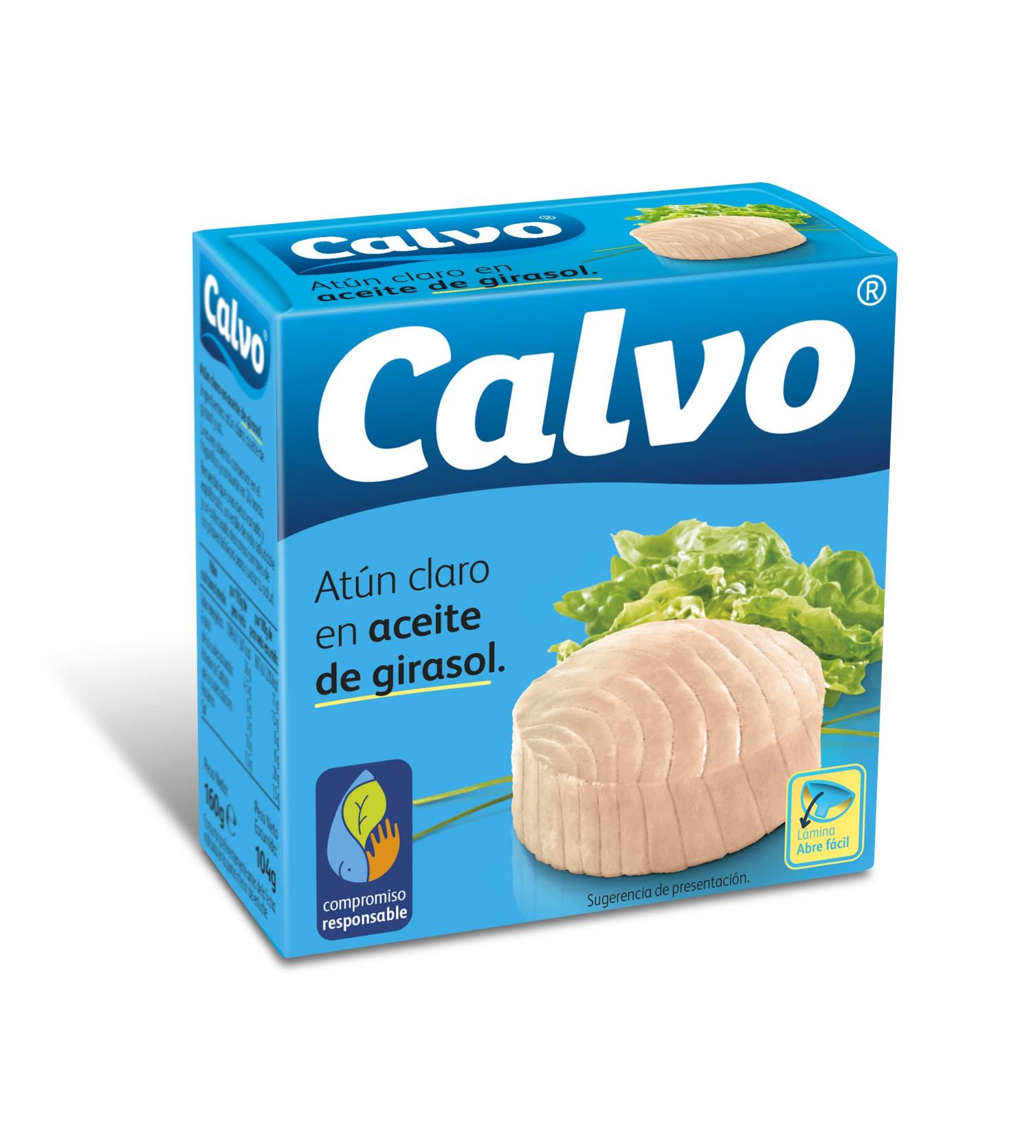 Buy Calvo Yellowfin Tuna in Sunflower Oil - 160g | Premium Quality International Shipping - Buy Online on GoSupps.com