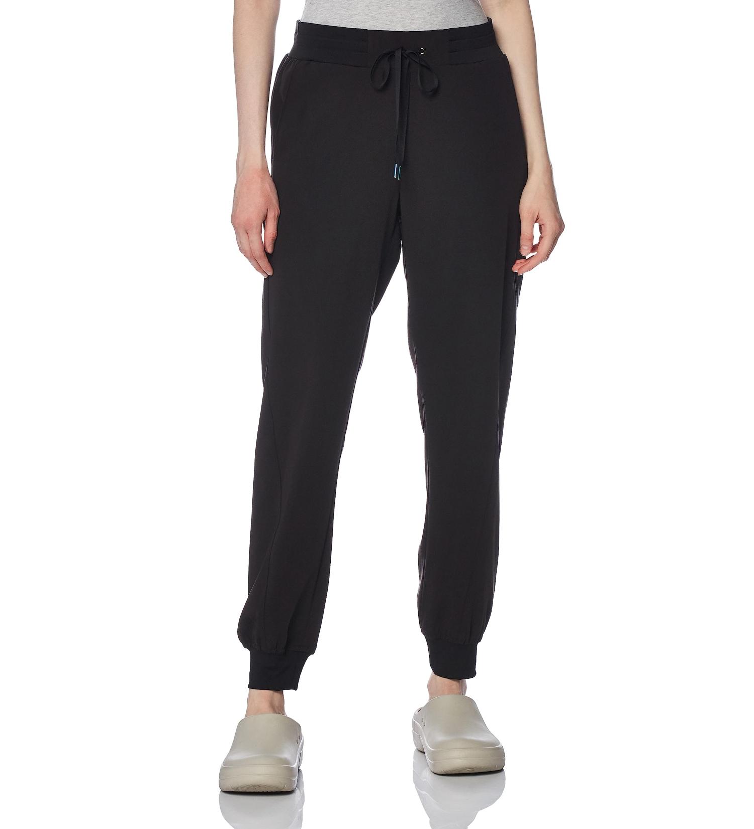 WonderWink Women's Cargo Jogger Scrub Pant - Large Petite - Black | Comfort and Style - Buy Online on GoSupps.com