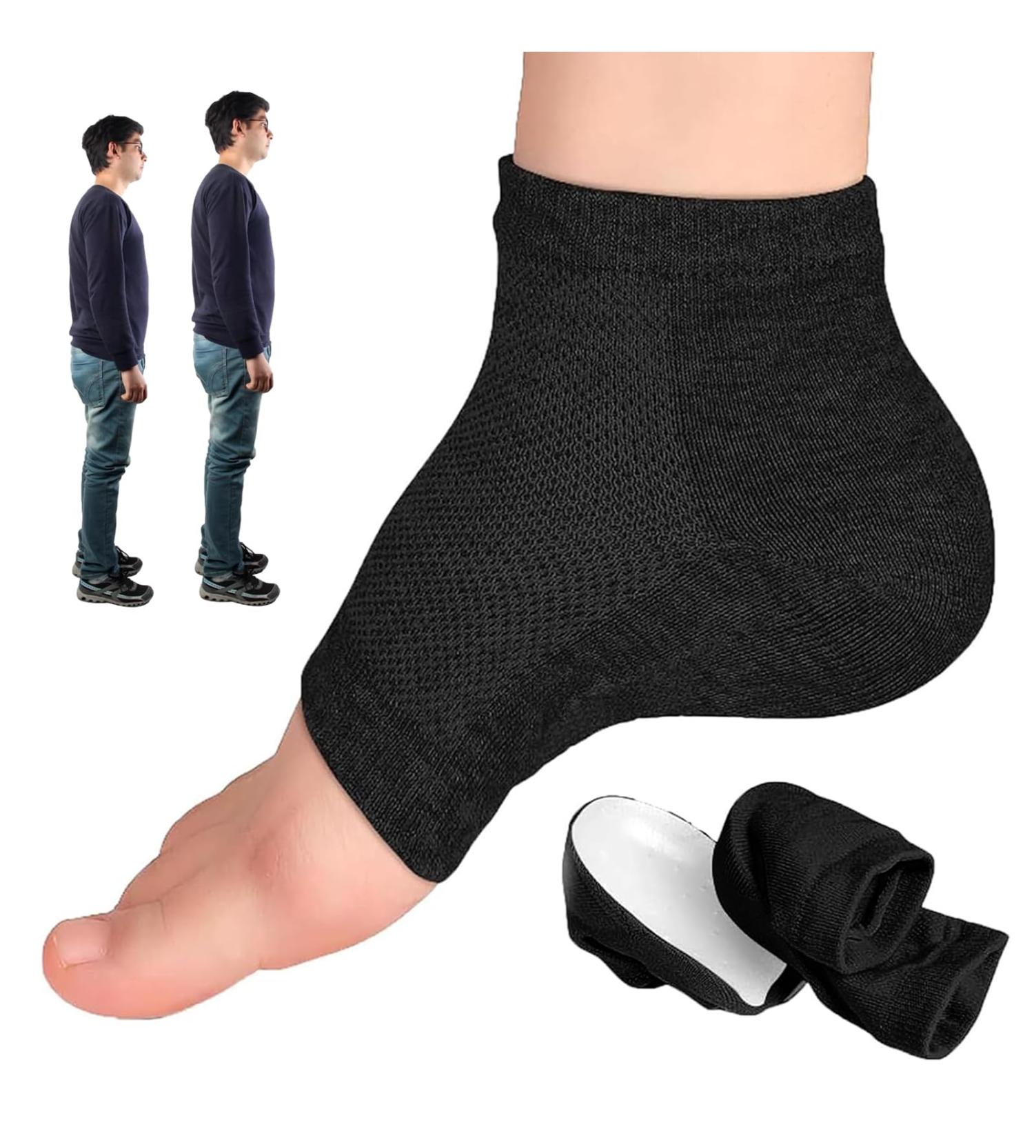 Taimeimao Height Max Socks & Insoles for Men & Women - Increase Height with Silicone Gel Comfort - Buy Online on GoSupps.com