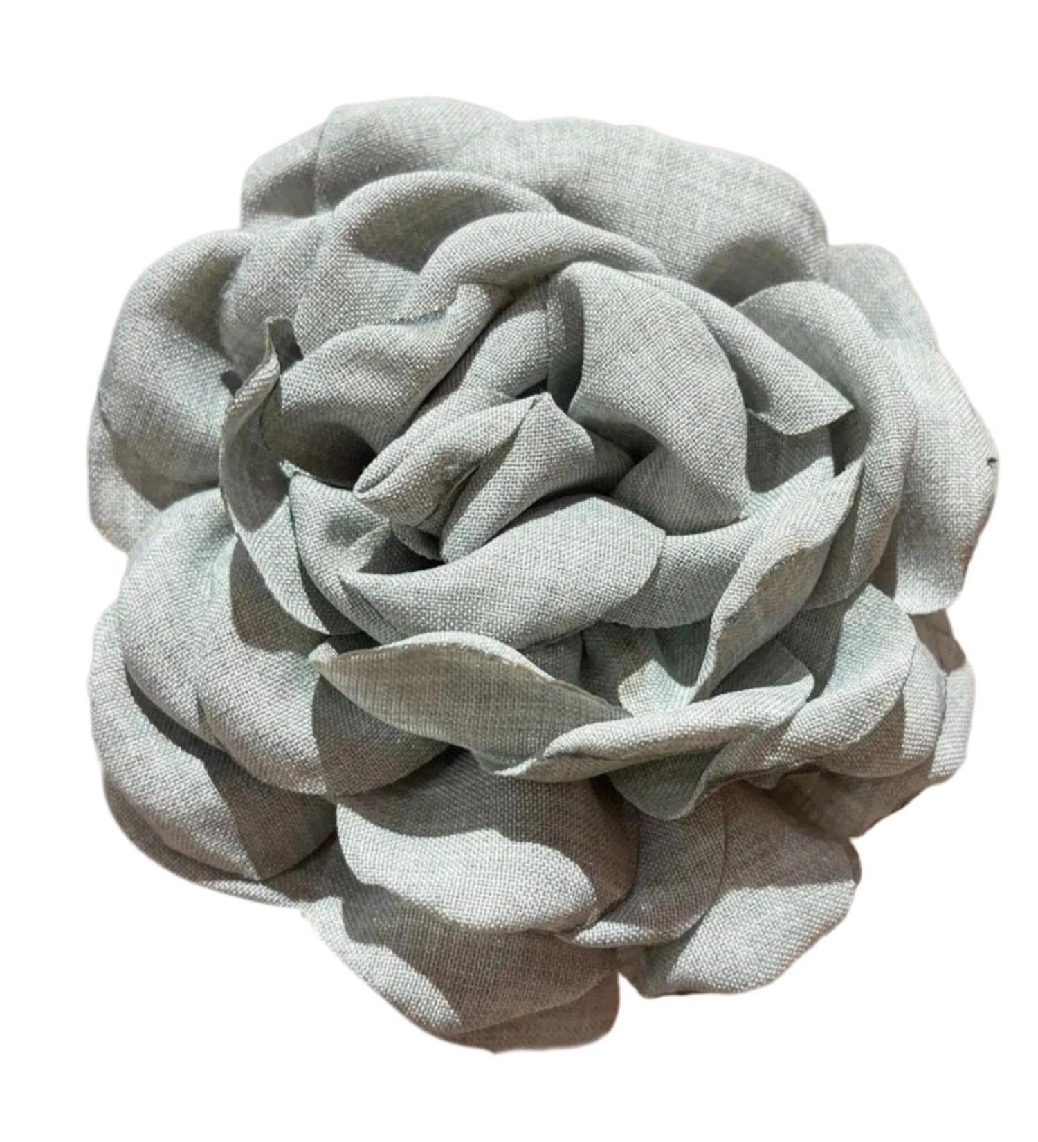 Cherjoury Sweet Ballet Flower Hair Clip Large Rose Hairpin Duckbill Hairclip Hair Barrettes for Women SideBangs Hair Styling Tool Green Flower Clip - Buy Online on GoSupps.com