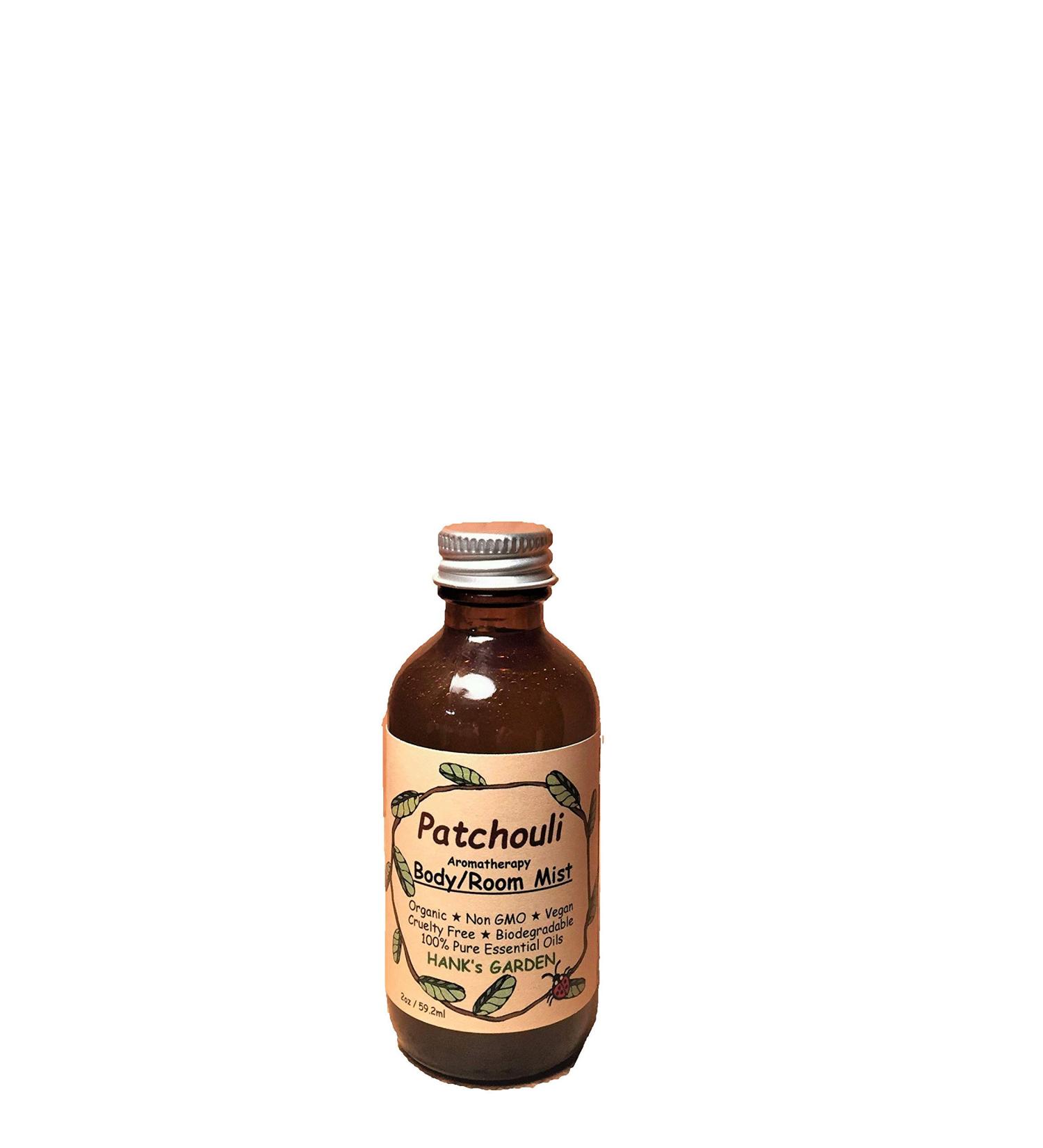 PATCHOULI Aromatherapy Body and Room Spray Mist - (pogostemon cablin) - Cruelty Free 100% Pure Essential Oils Organic Vegan Biodegradable Non GMO No Palm Oil (2 oz Refill)