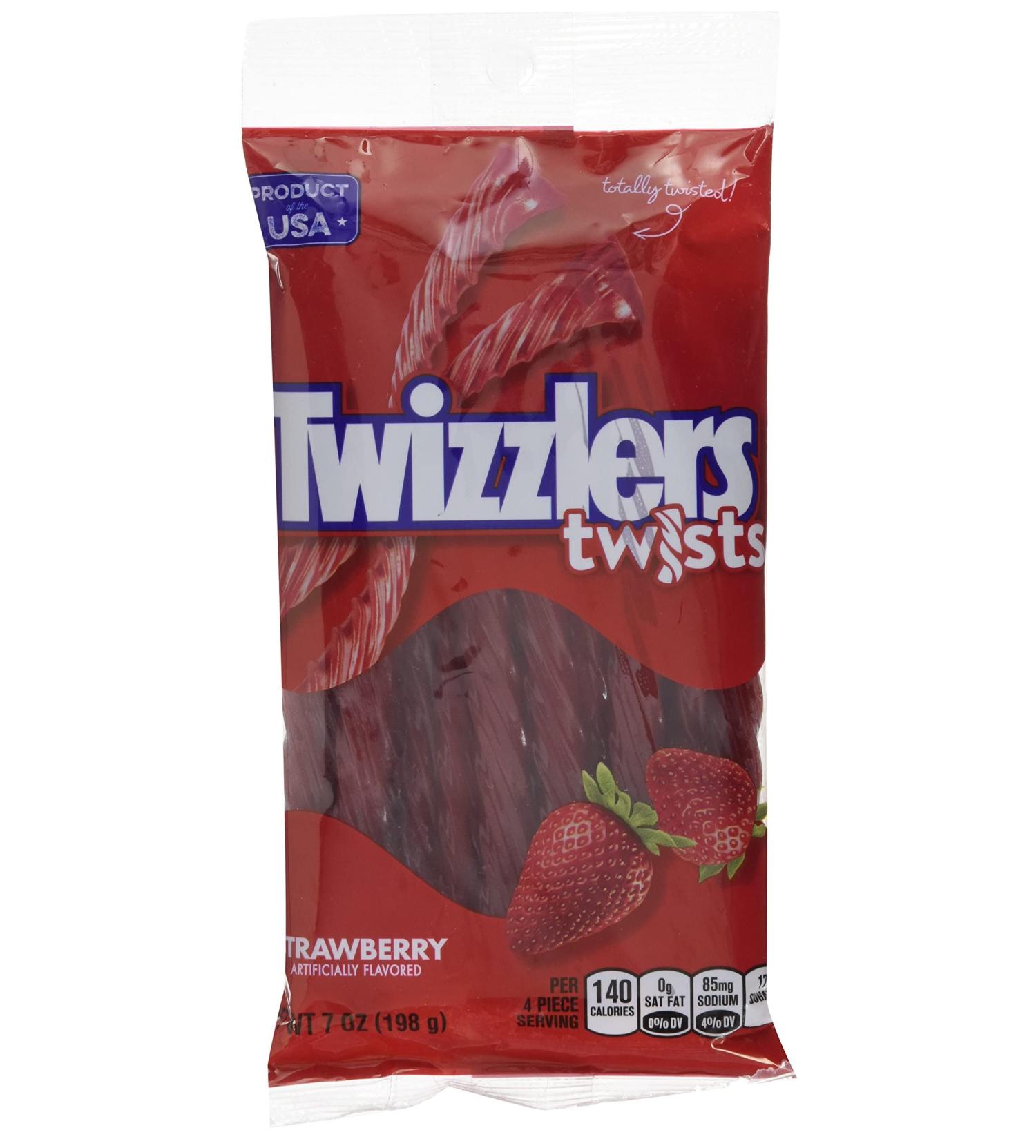 Buy Twizzlers Strawberry 198g - Sweet Treats | International Shipping Available - Buy Online on GoSupps.com
