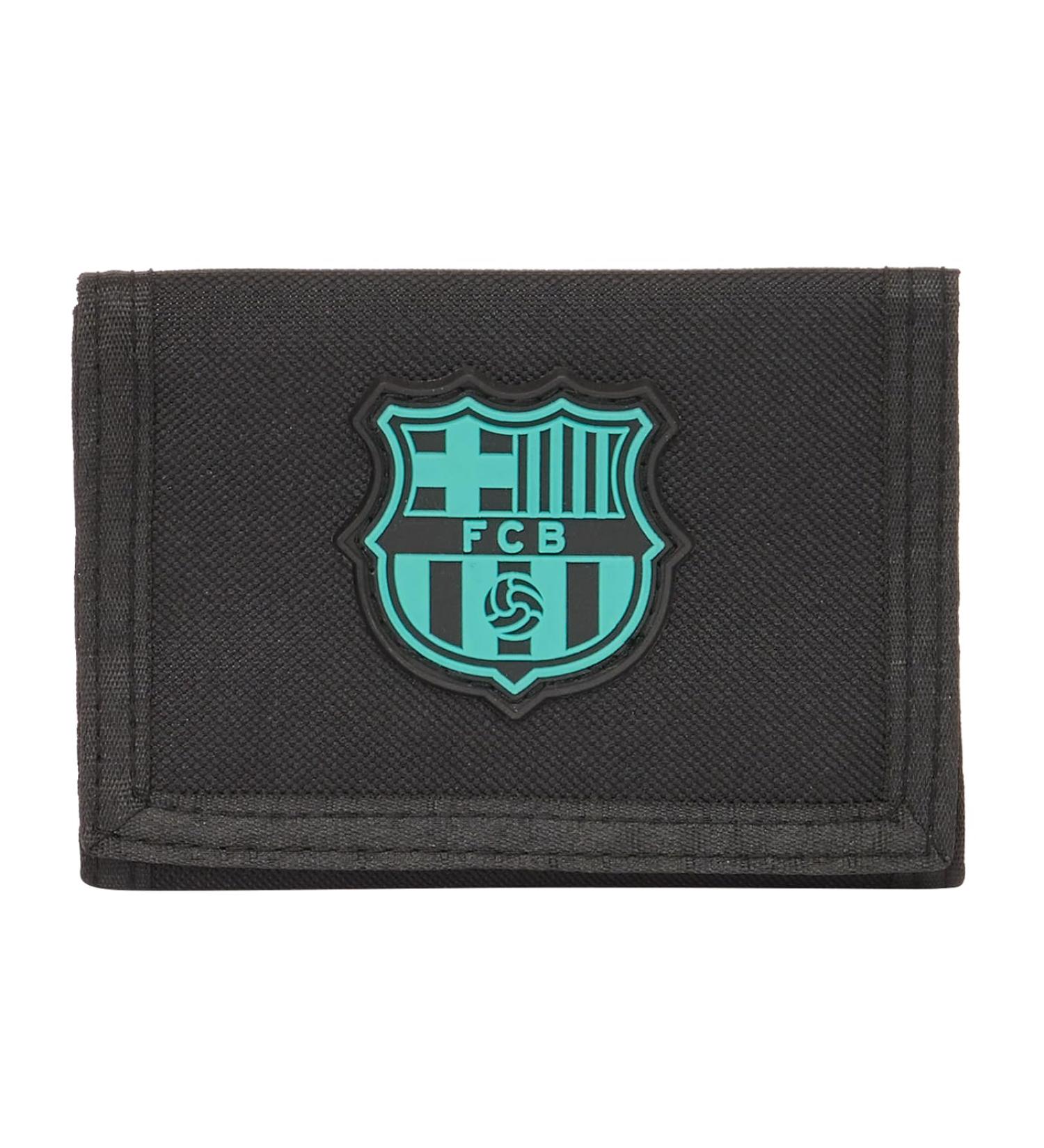 Safta F.C. Barcelona 3rd Team Money Exchange Wallet - Versatile & Durable 12.5x9.5 cm Black - Buy Online on GoSupps.com