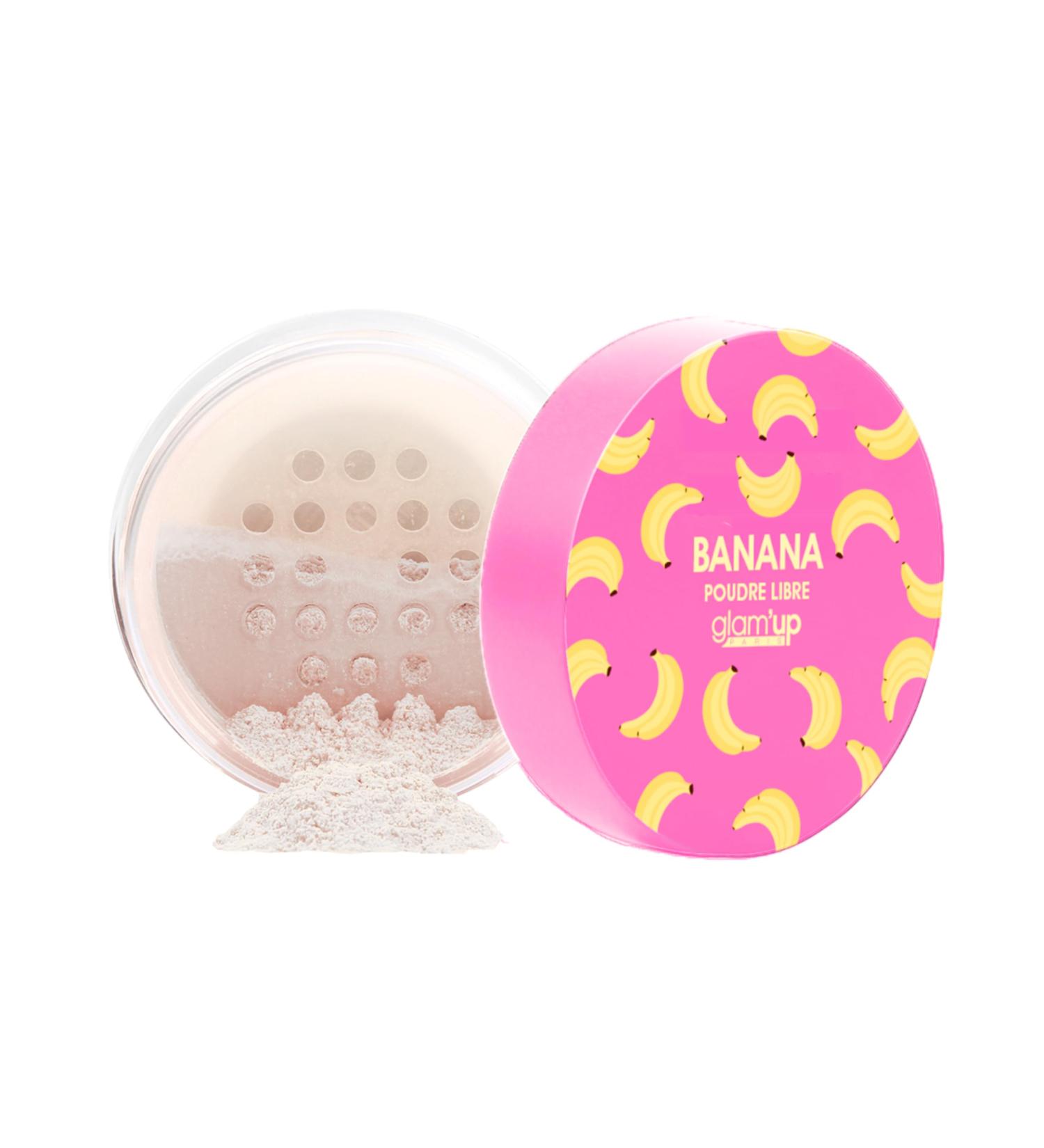  Glam Up Glam'Up Paris Banana Loose Powder - Matte and Natural Finish - Shine Control - Long Lasting - Airy Texture - Buy Online on GoSupps.com